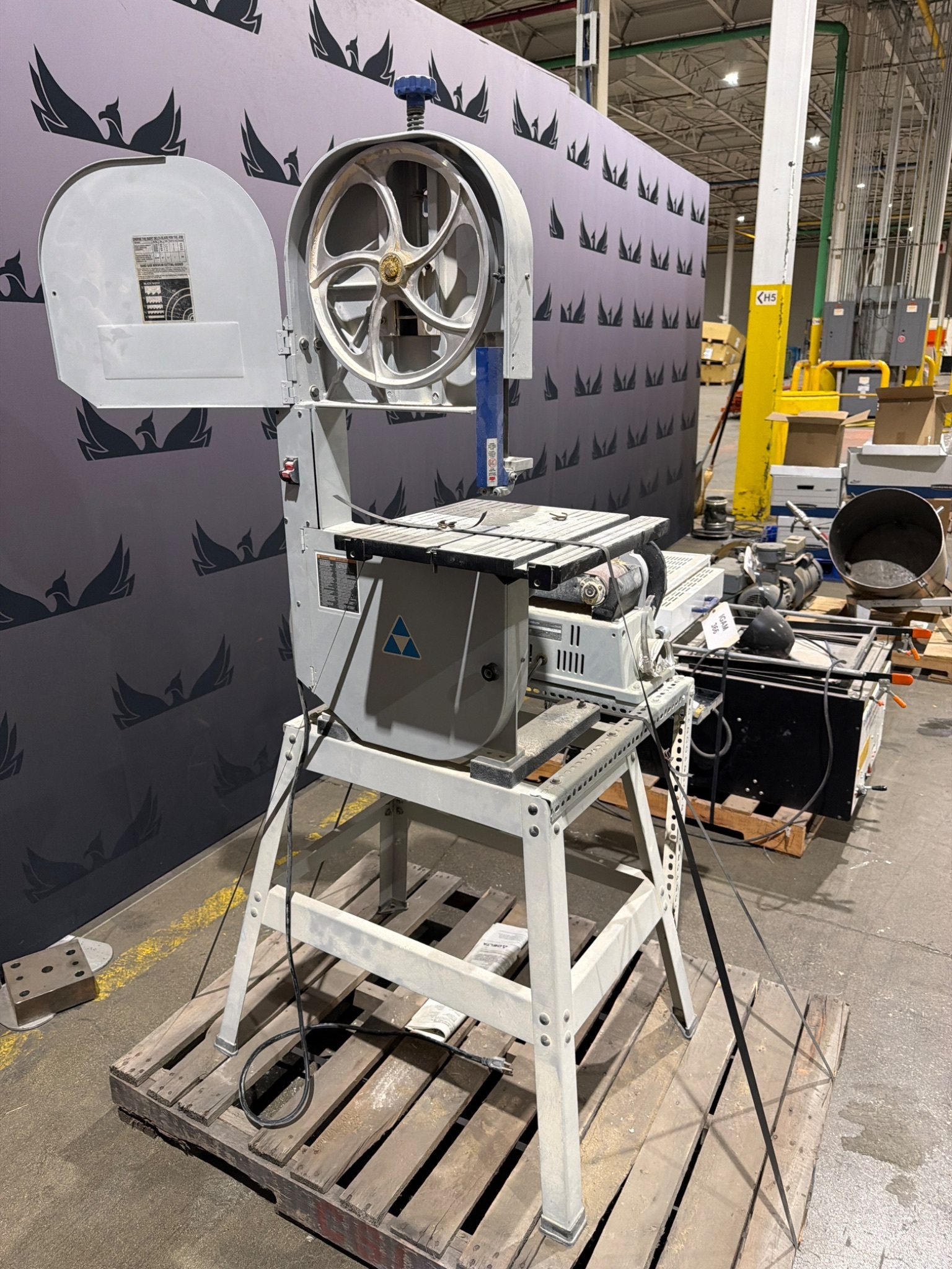 DELTA ShopMaster BS220LS Vertical Band Saw / Disc Sander USED 2