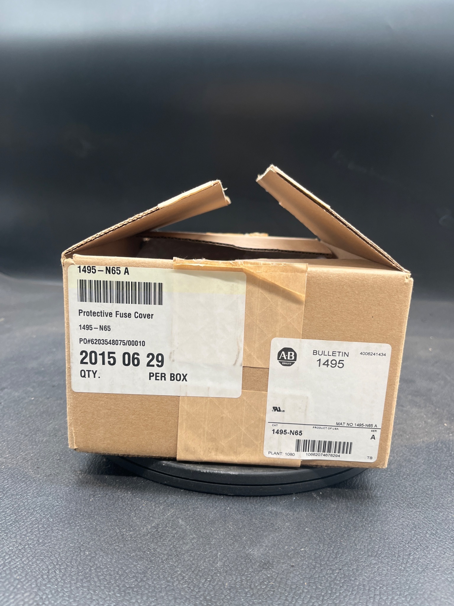 ALLEN‑BRADLEY 1495‑N65 Series A Protective Fuse Cover NEW 1