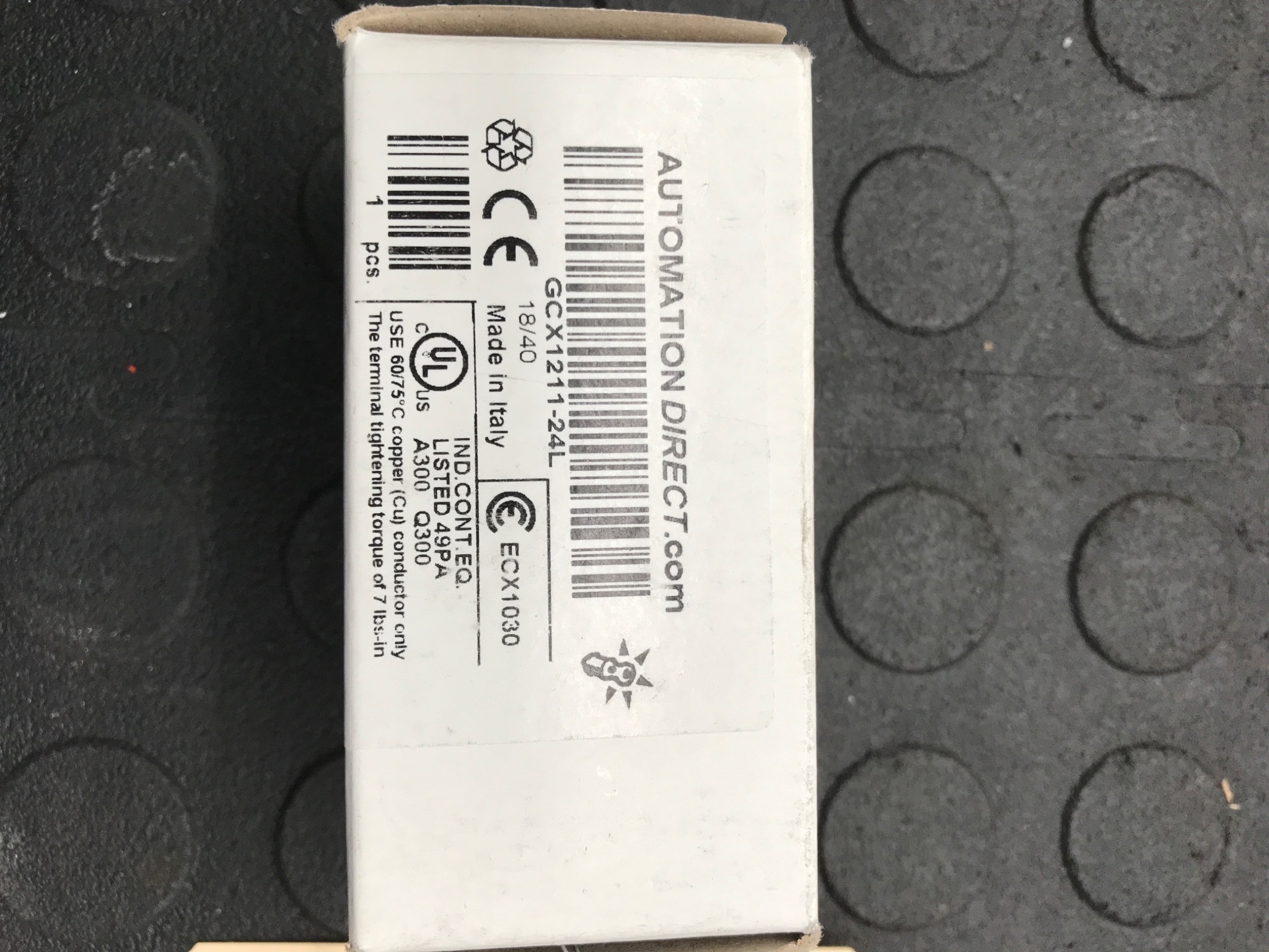 AUTOMATIONDIRECT GCX1211‑24L Illuminated Pushbutton Switch NEW 3