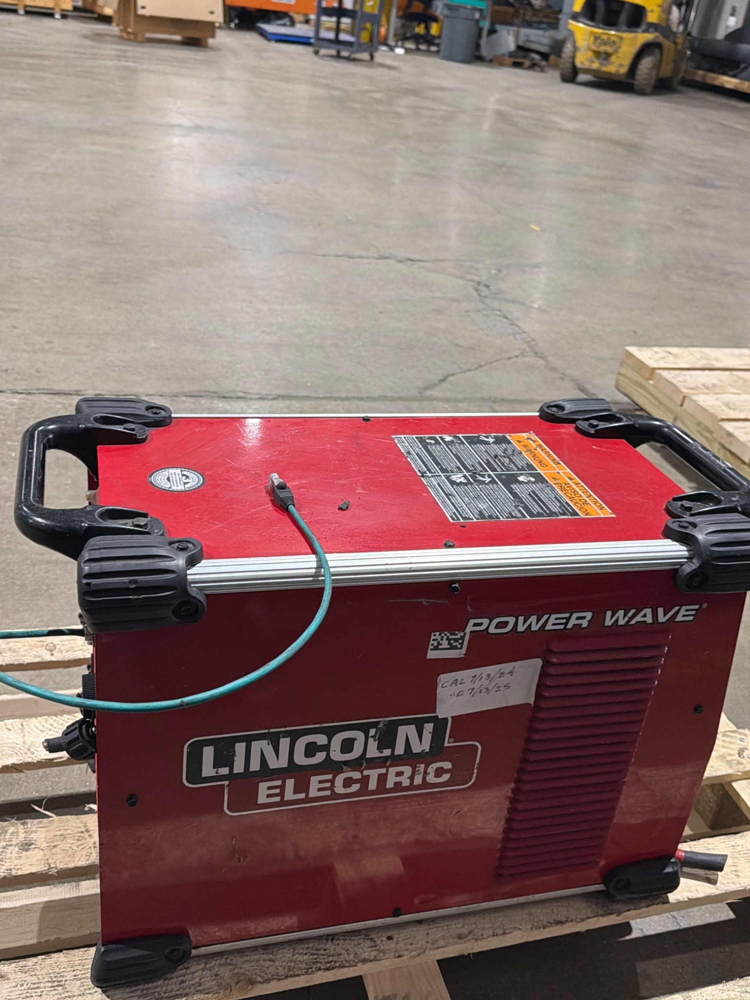 LINCOLN ELECTRIC Power Wave R350 Advanced Welding Power Source USED 4