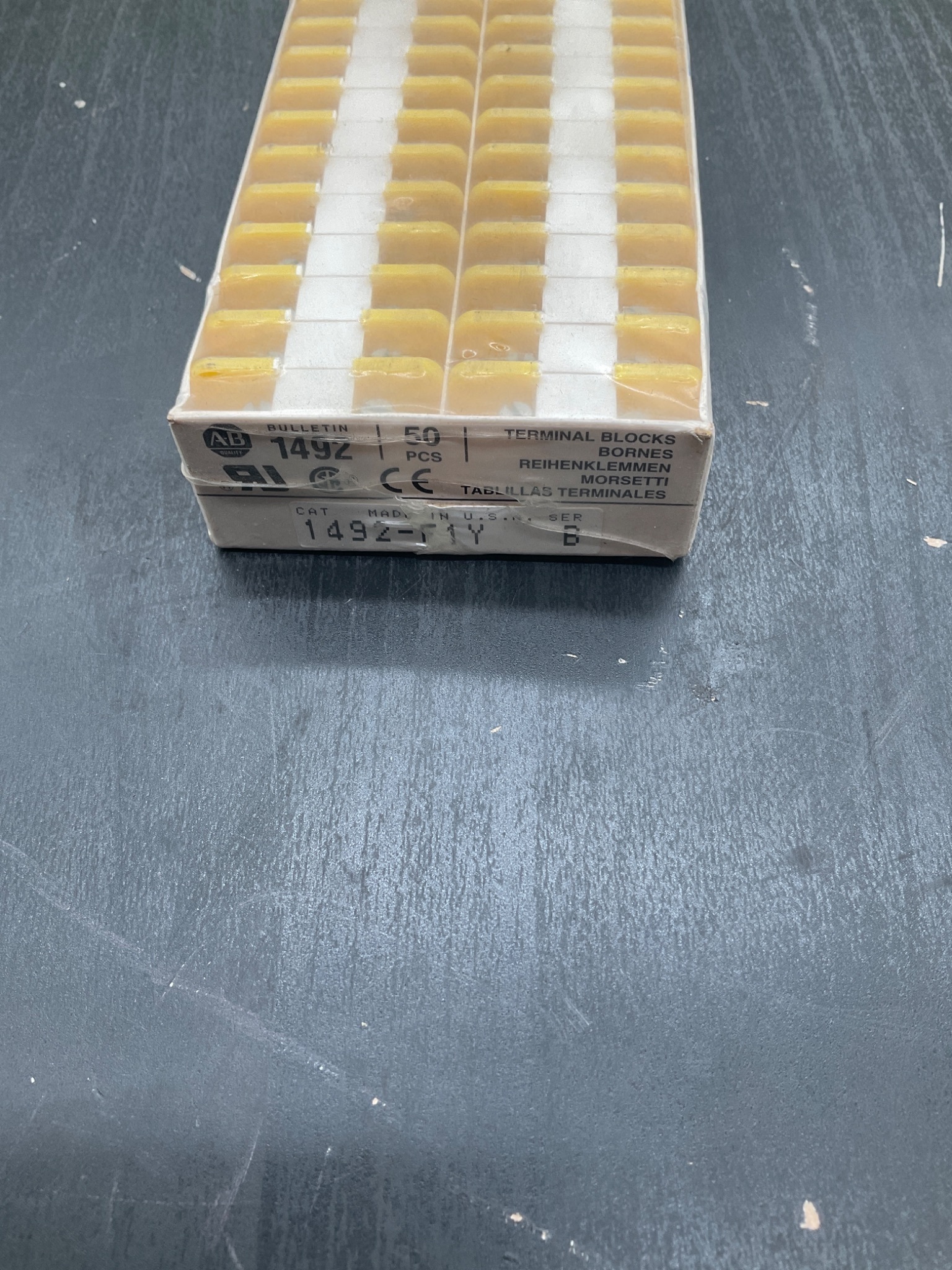 ALLEN‑BRADLEY 1492‑F1Y Fuse Terminal Blocks 50 PCS NEW 1