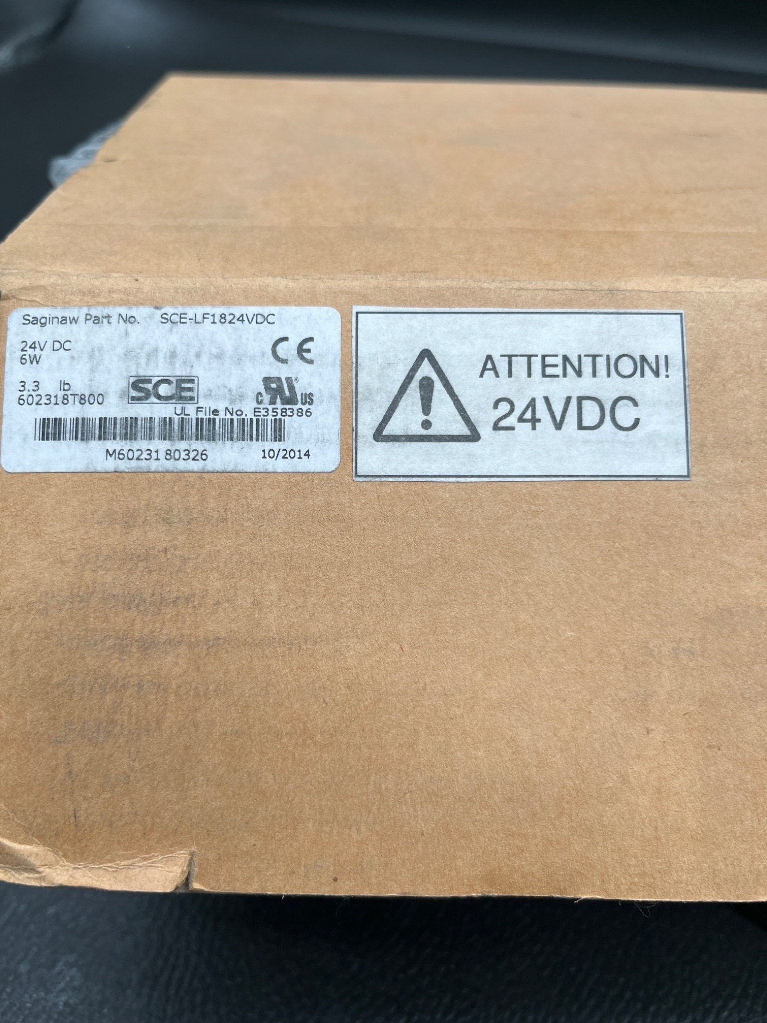 SCE SCE‑LF1824VDC Enclosure Light 24VDC 6W NEW 1