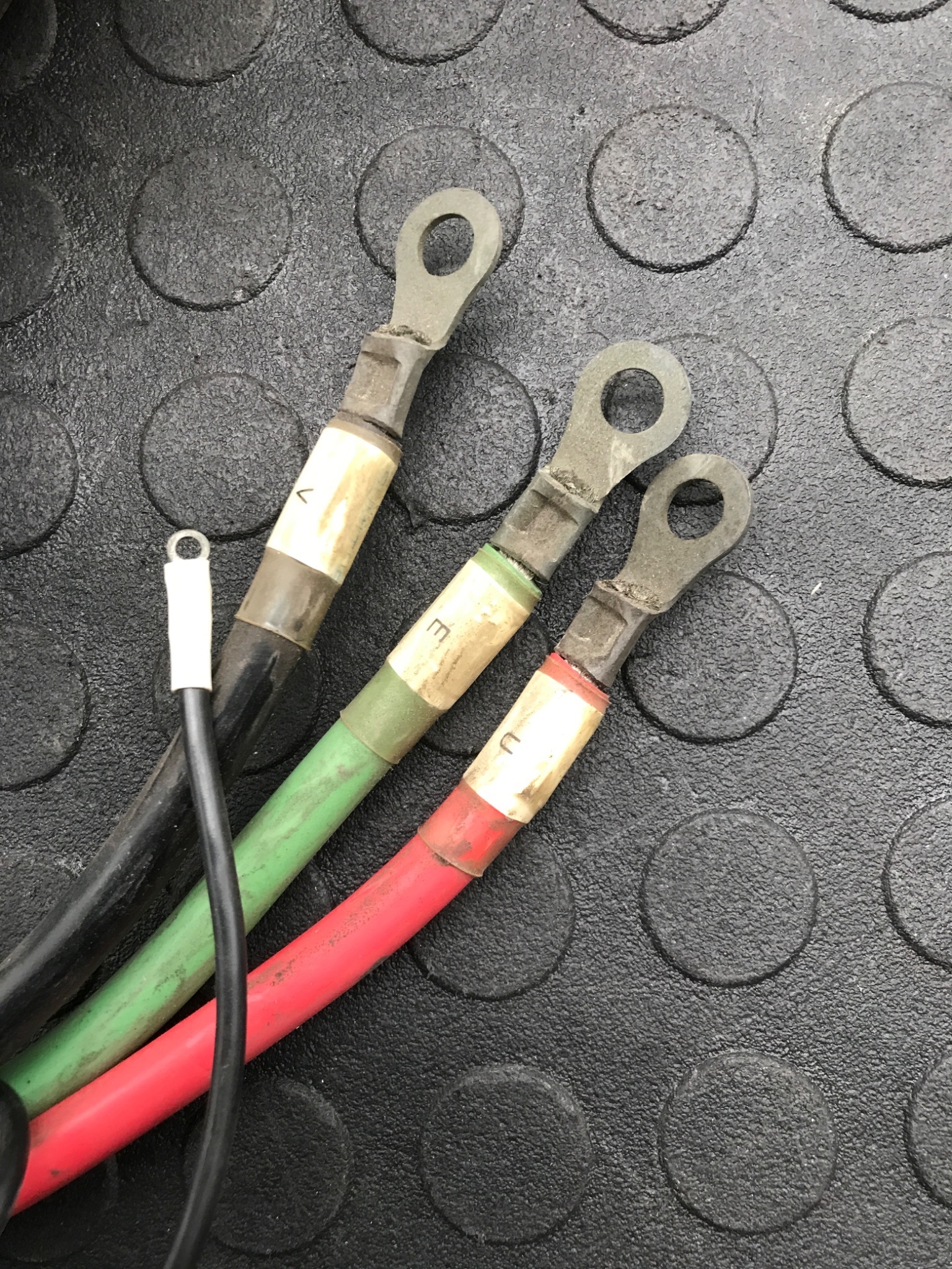 YASKAWA HW0470068‑15 Industrial Robot Power Cable USED 3