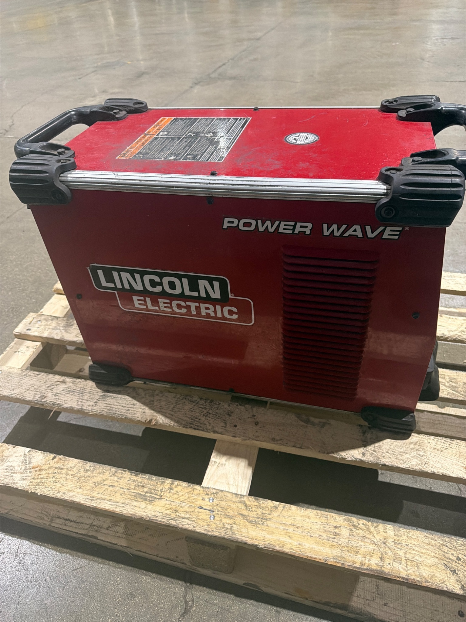 LINCOLN ELECTRIC Power Wave R350 Welding Power Source USED 4