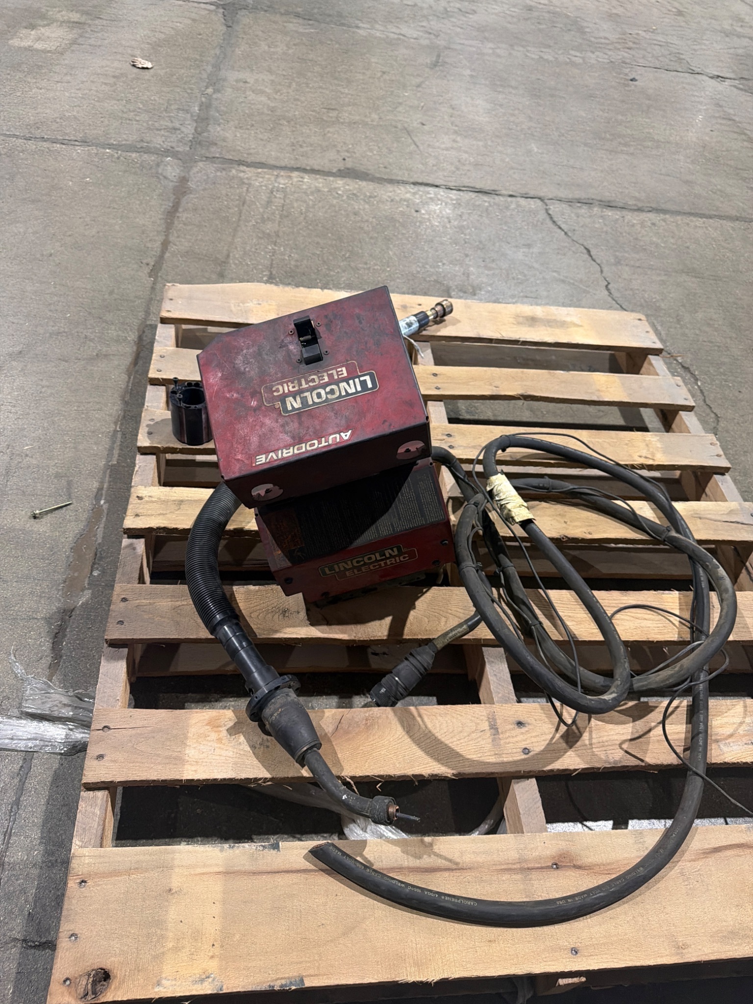 LINCOLN ELECTRIC AUTODRIVE 4R100 Industrial Wire Feeder USED 4