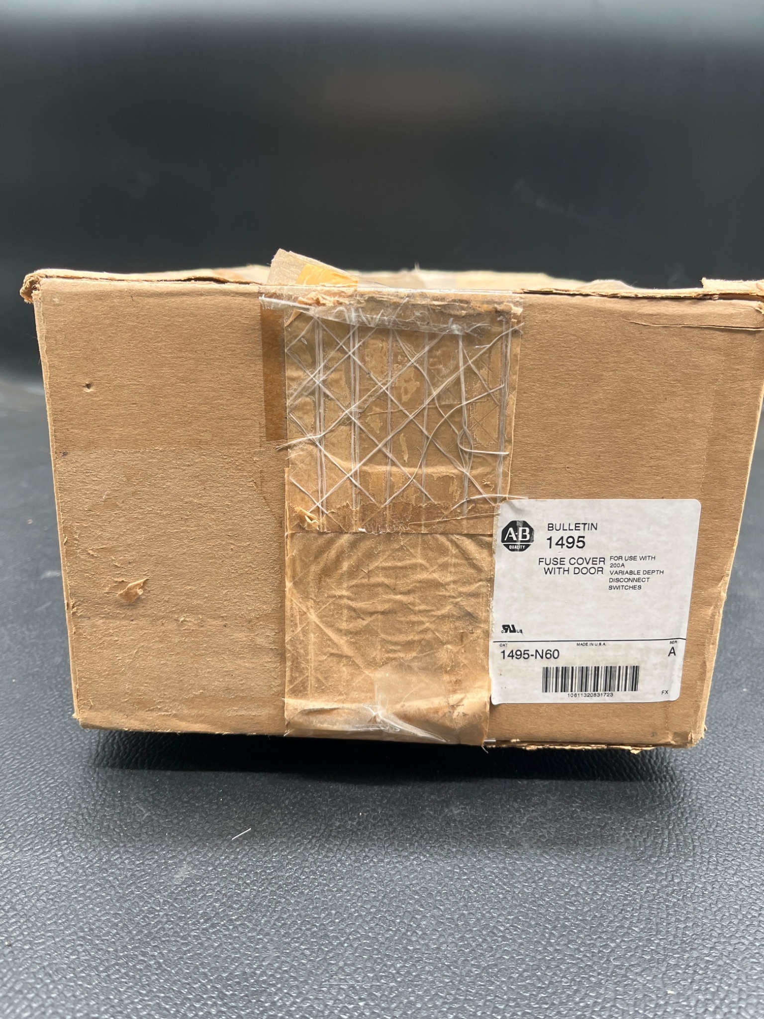 ALLEN‑BRADLEY 1495‑N60 Series A Fuse Cover with Door NEW 0