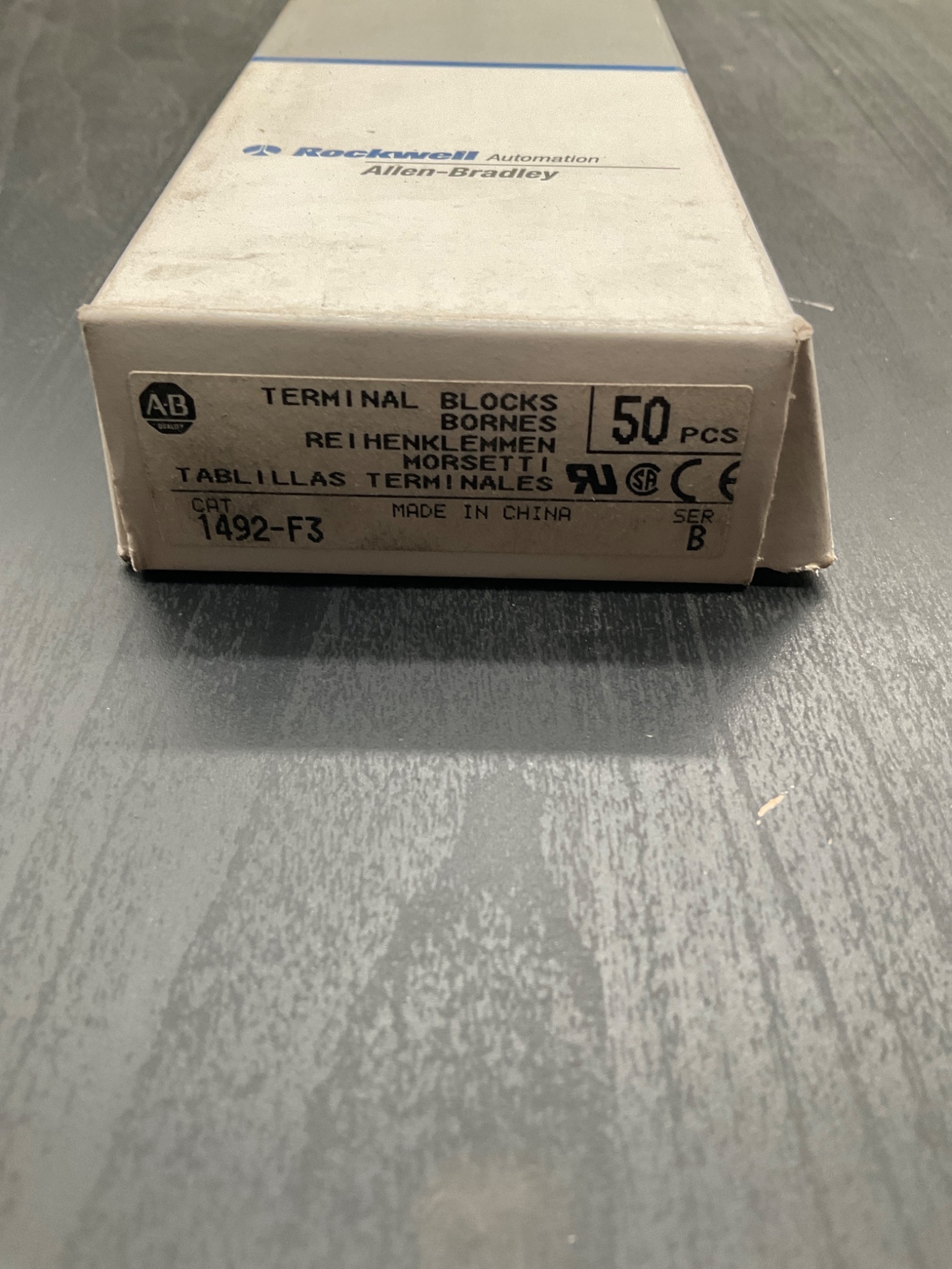 ALLEN‑BRADLEY 1492‑F3 Terminal Blocks 50 PCS NEW 2