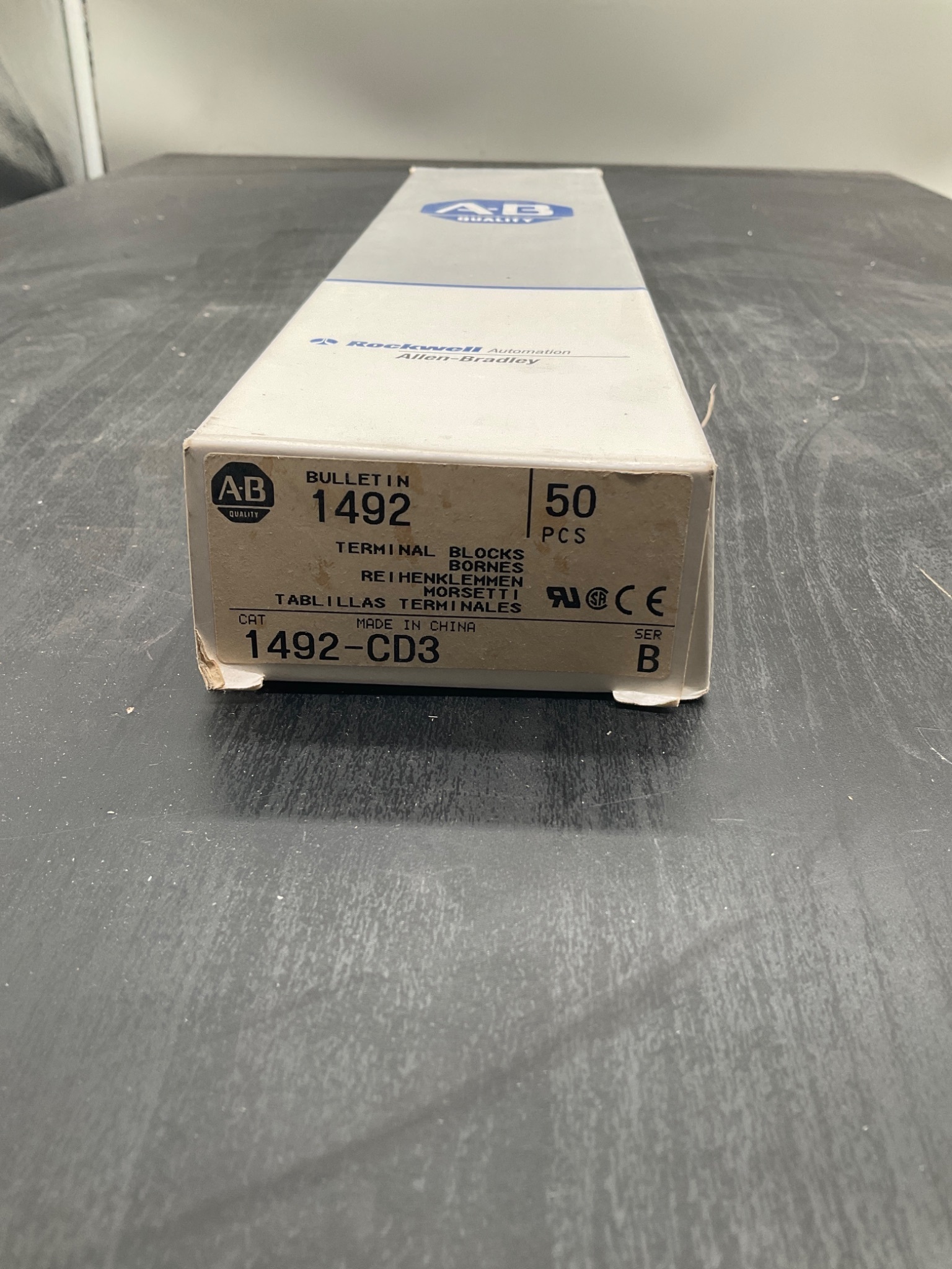 ALLEN‑BRADLEY 1492‑CD3 Series B Terminal Blocks 50 PCS NEW 1