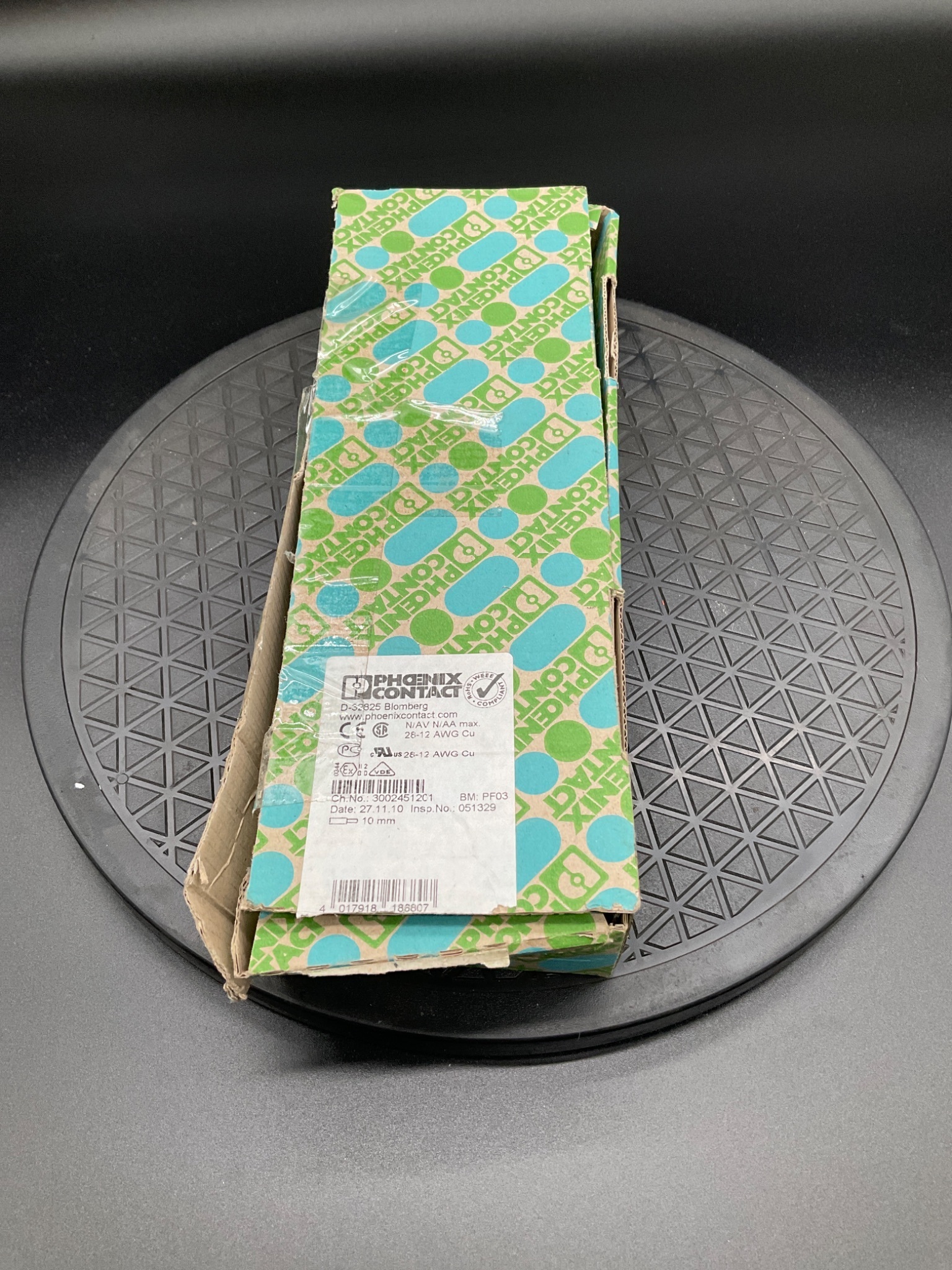 PHOENIX CONTACT ST 2.5 QUATTRO‑PE Ground Terminal Blocks NEW 0