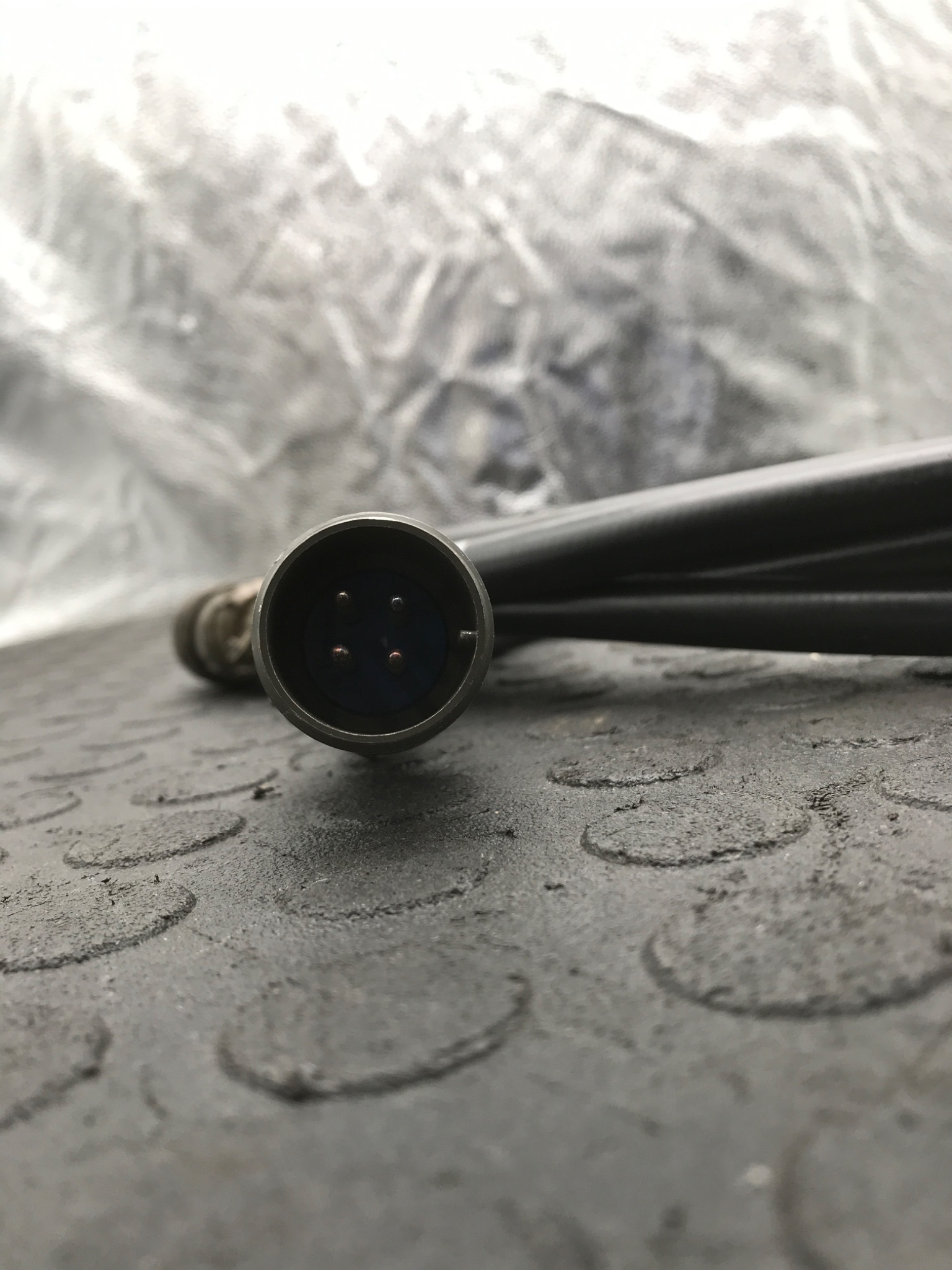 IGUS CHAINFLEX Motor Power Cable With 4‑Pin Circular Connectors USED 2
