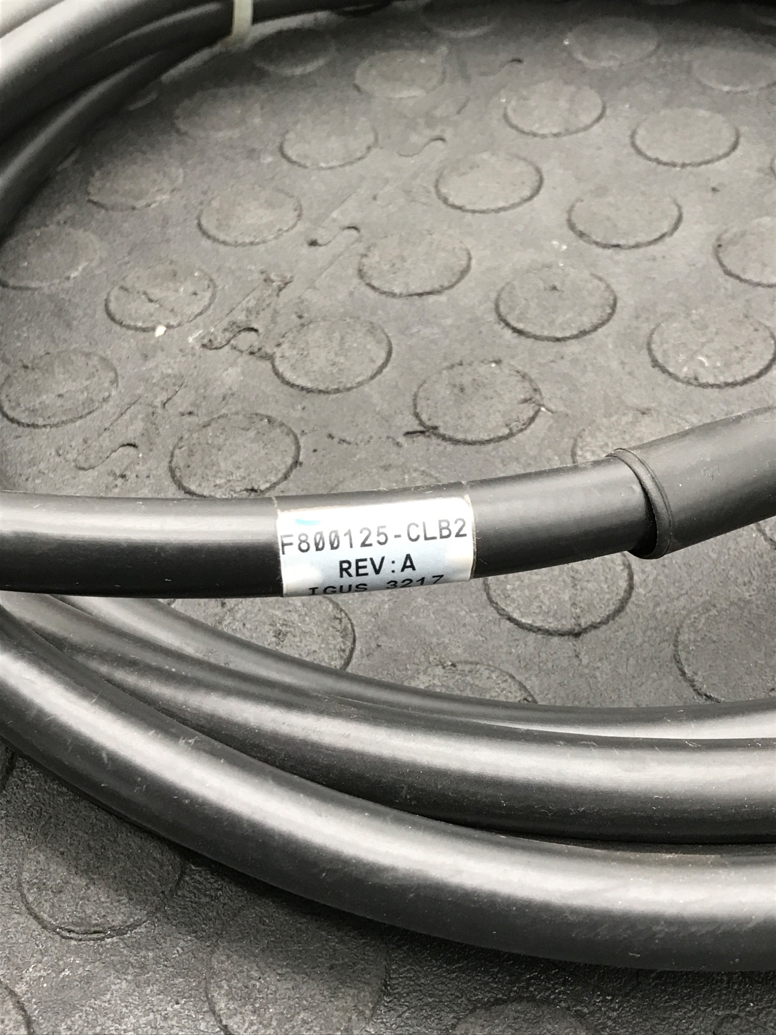 IGUS CHAINFLEX Motor Power Cable With 4‑Pin Circular Connectors USED 3