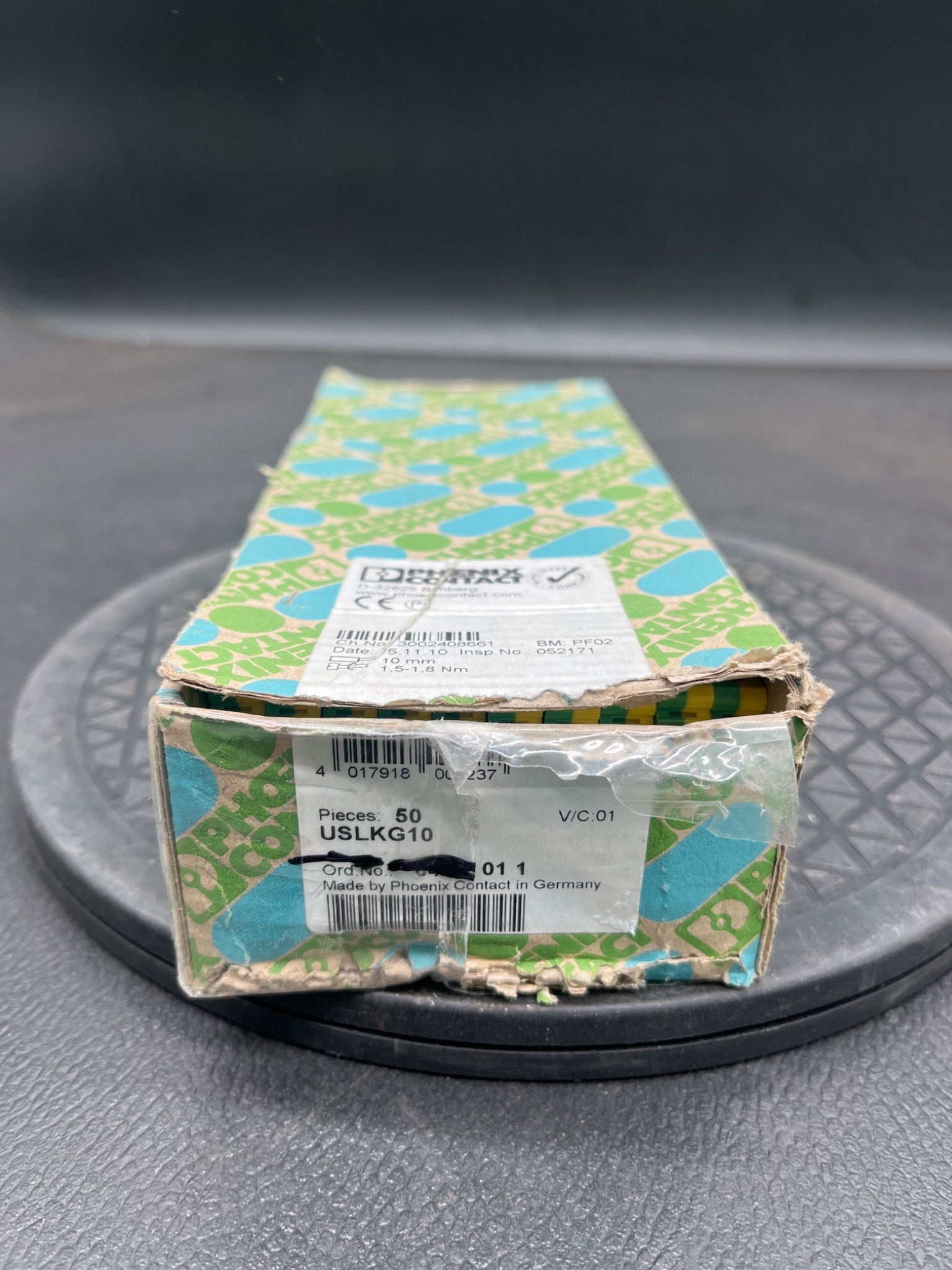 PHOENIX CONTACT USLKG10 Ground Terminal Blocks NEW 0