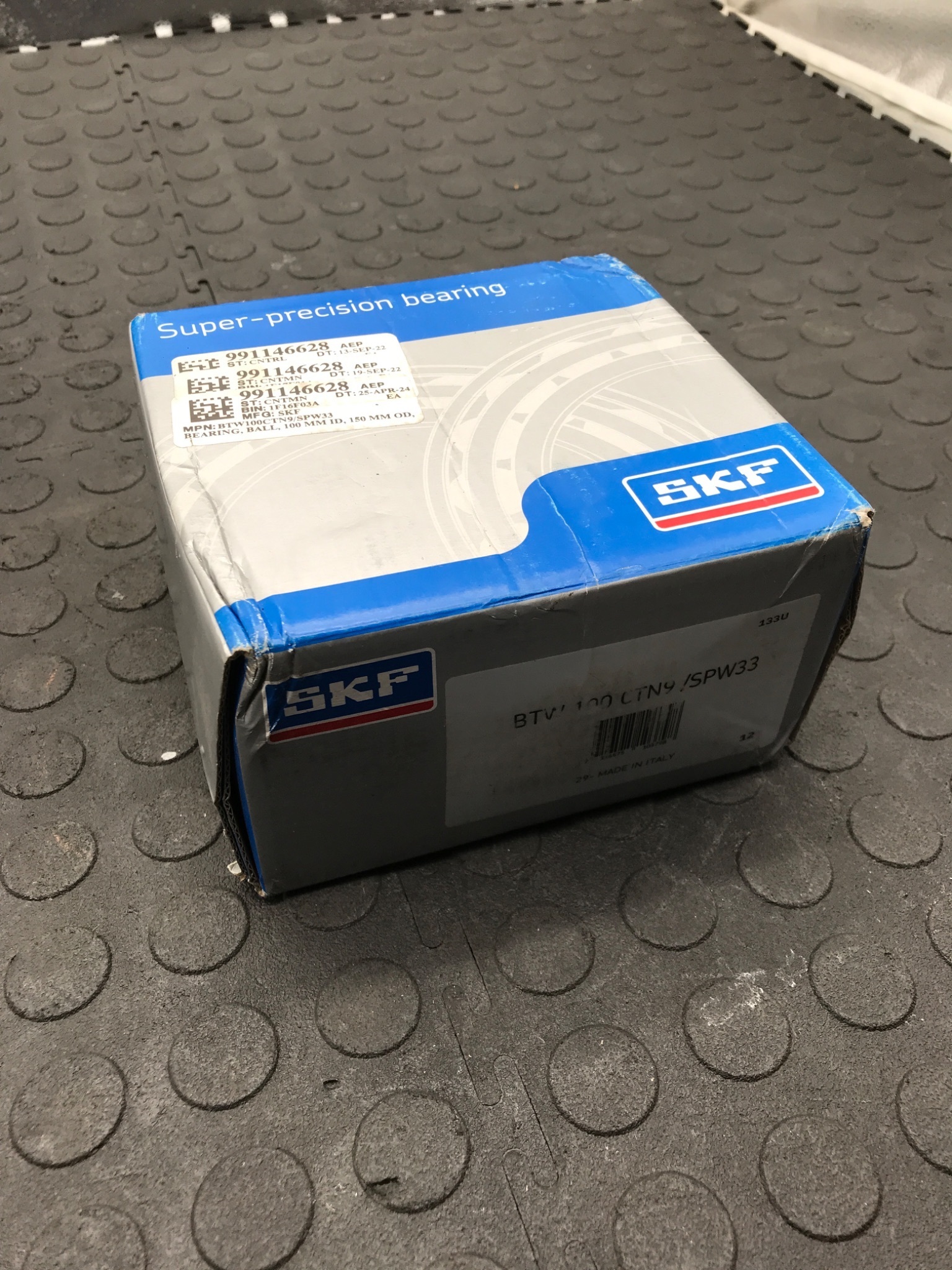 SKF BTW 100 CTN9/SPW33 Angular Contact Thrust Bearing NEW 1