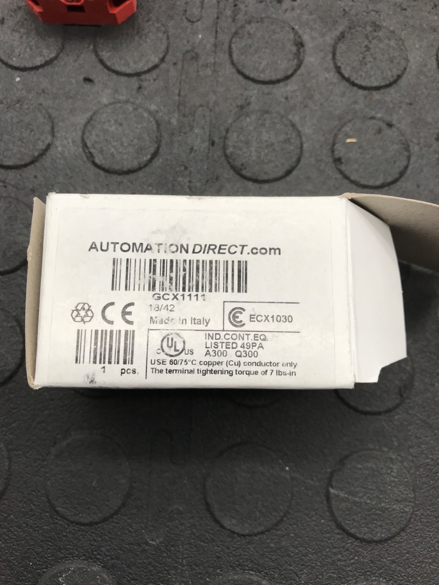 AUTOMATION DIRECT GCX1111 Pushbutton Assembly NEW 2