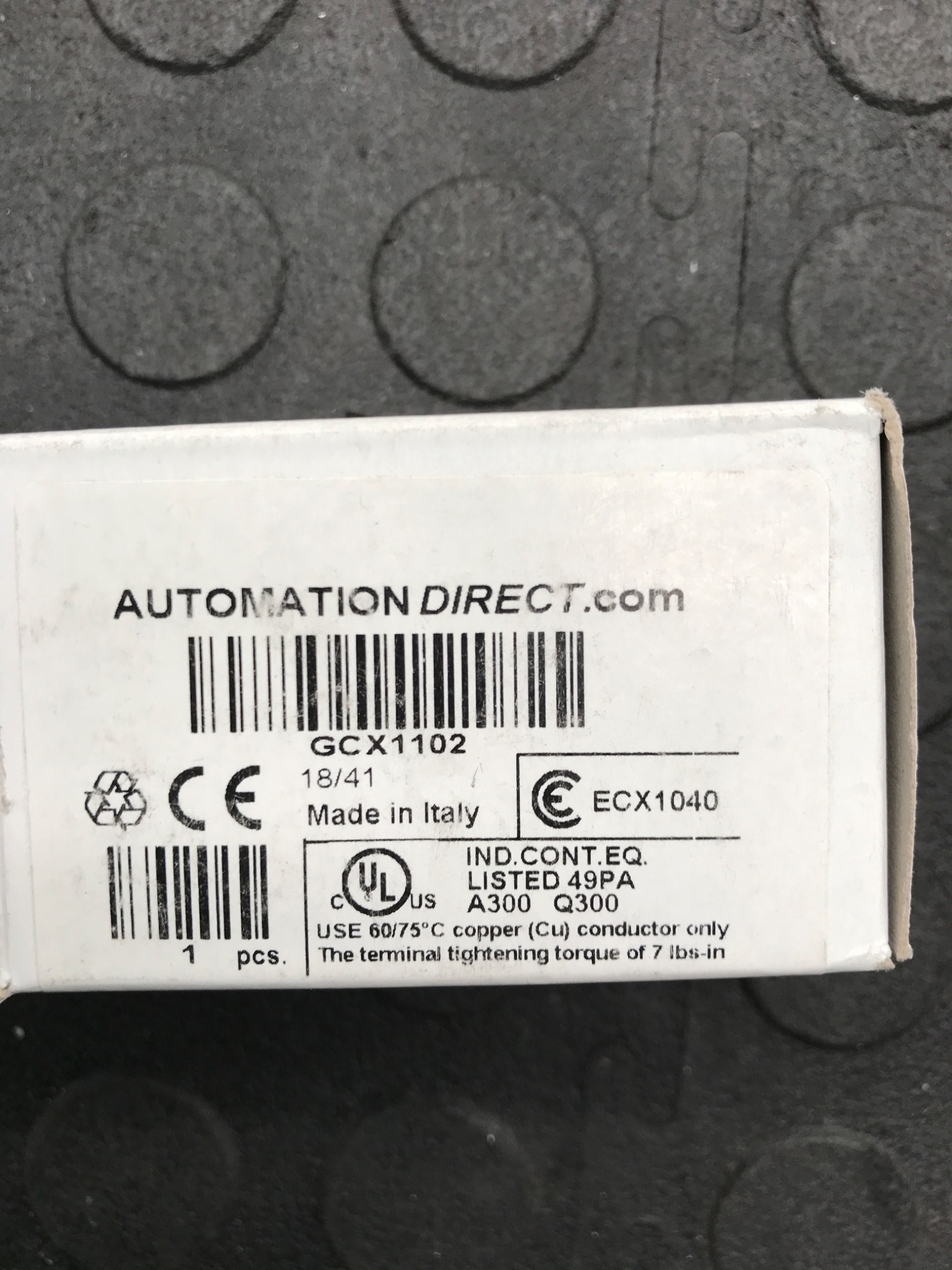AUTOMATION DIRECT GCX1102 Pushbutton Assembly NEW 3