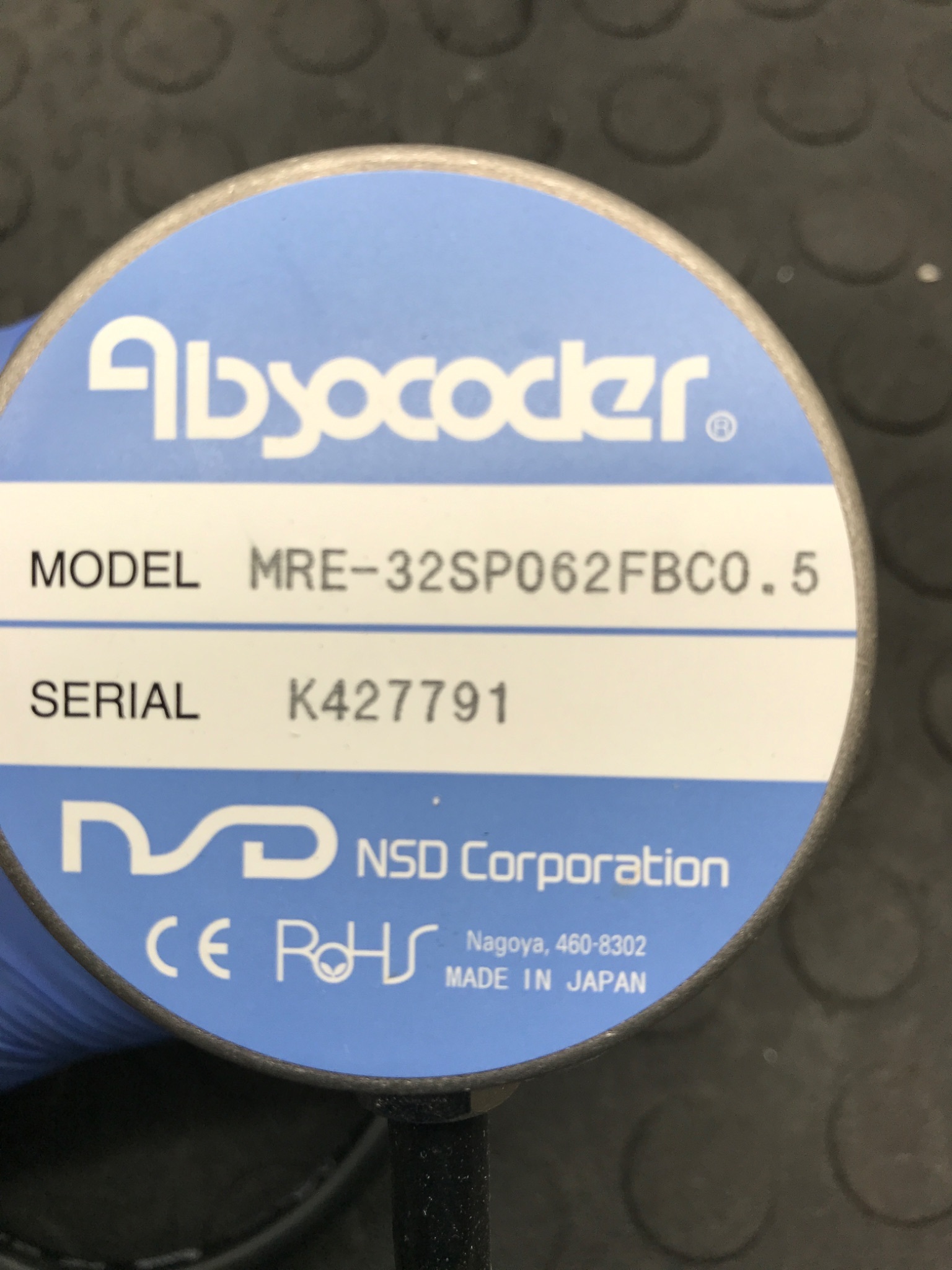 ABSOCODER MRE‑32SP062FBC0.5 Rotary Encoder USED 2