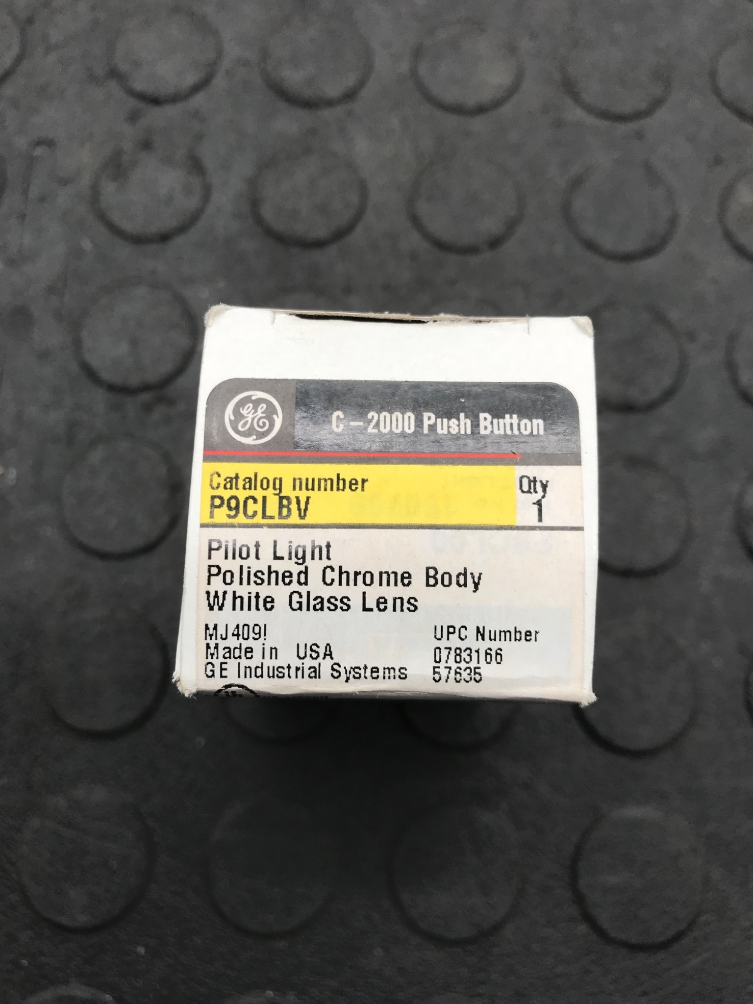 GENERAL ELECTRIC P9CLBV Pilot Light NEW 3