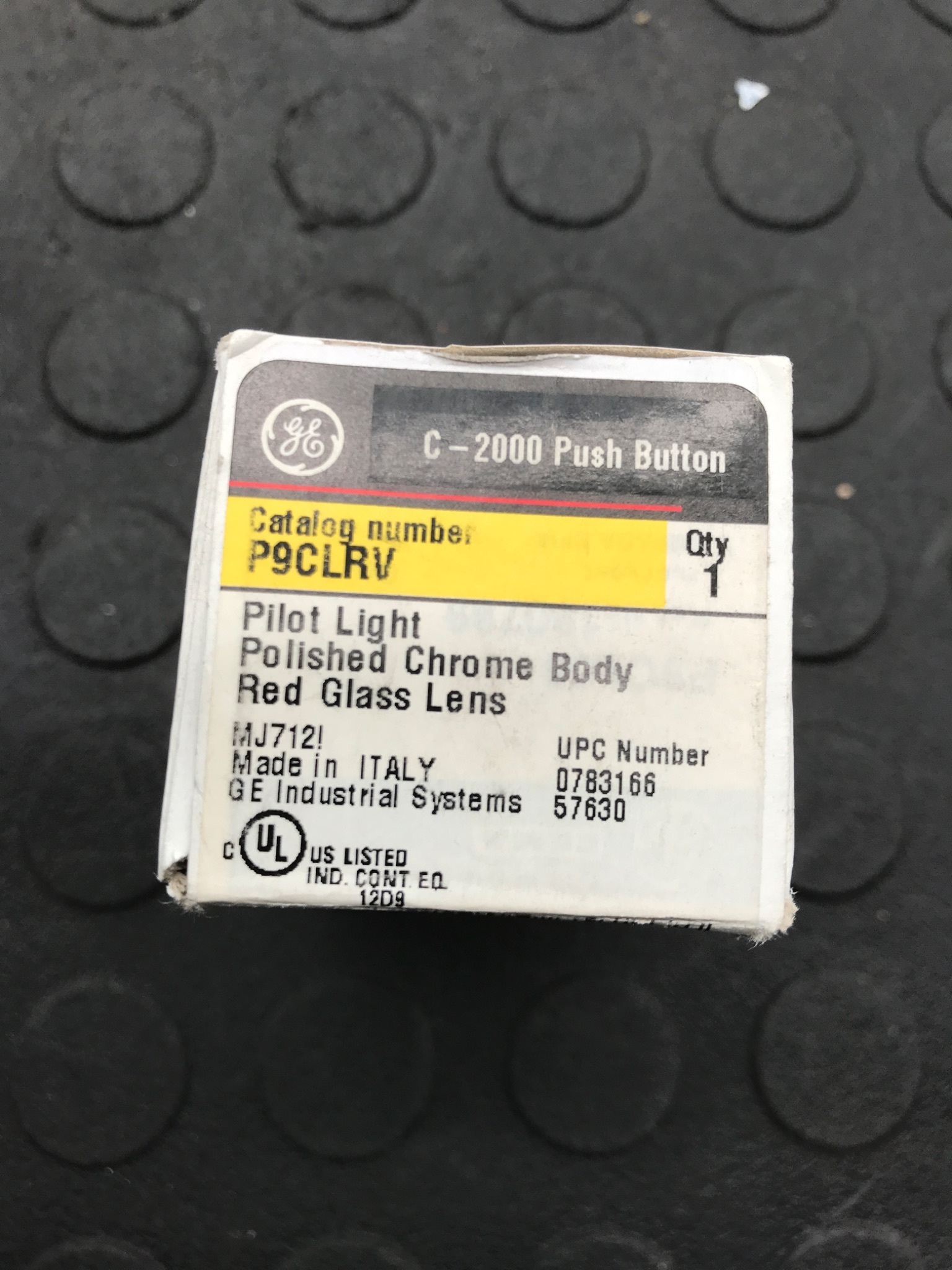 GENERAL ELECTRIC P9CLRV Pilot Light NEW 2