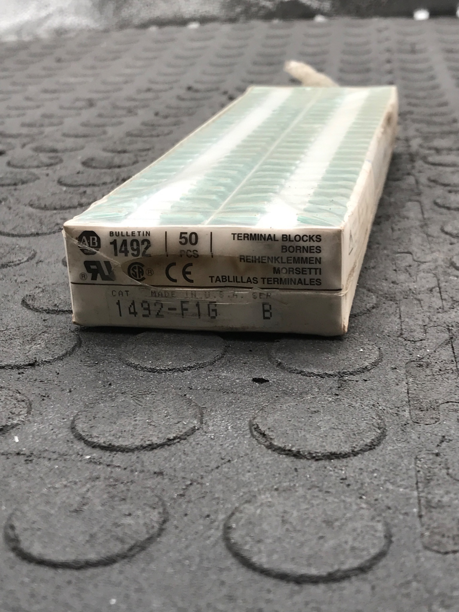 ALLEN‑BRADLEY 1492‑F1G B Terminal Blocks NEW Box of 50 0