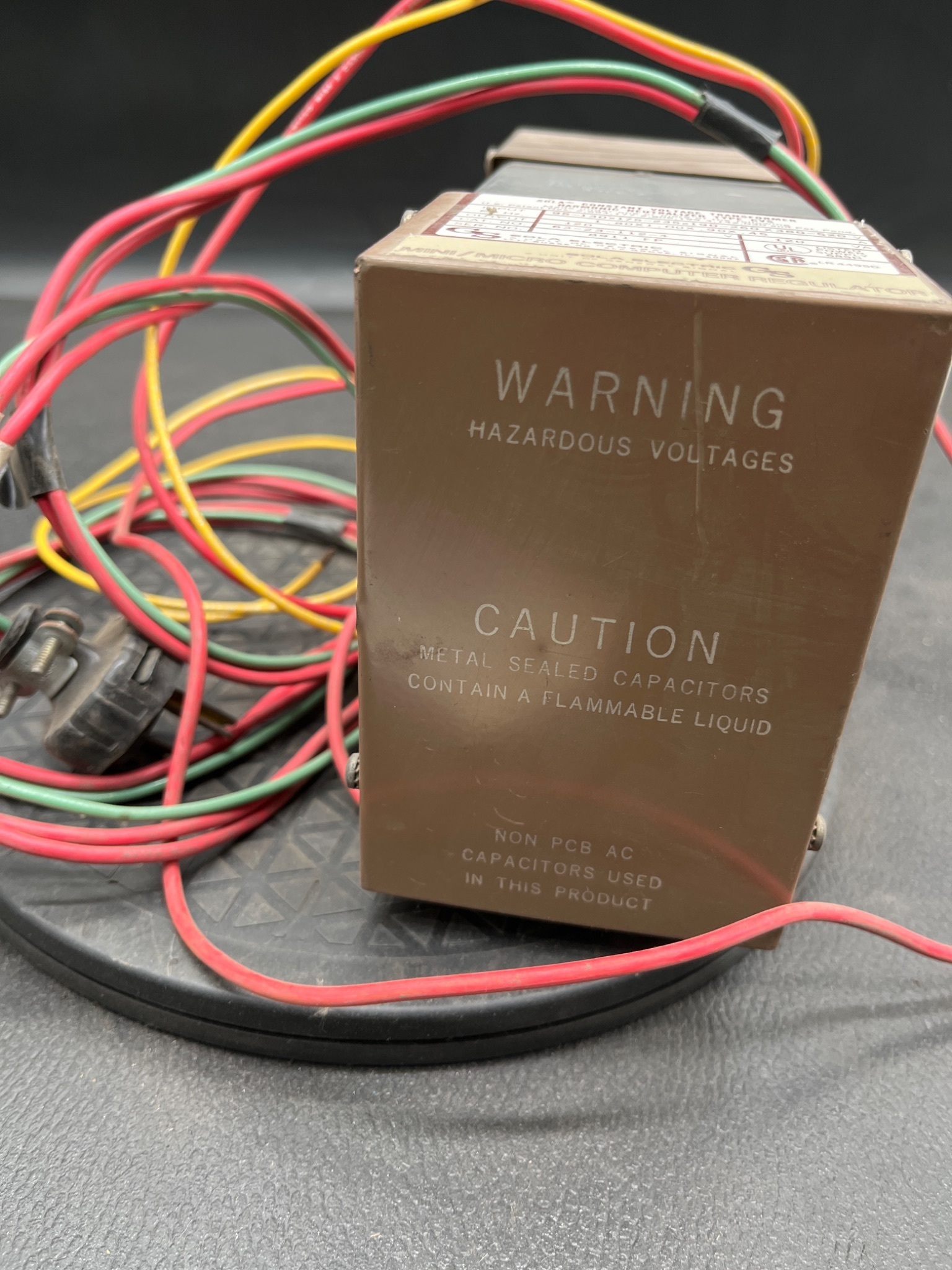 SOLA ELECTRIC 63‑23‑112‑4 Constant Voltage Transformer USED 2