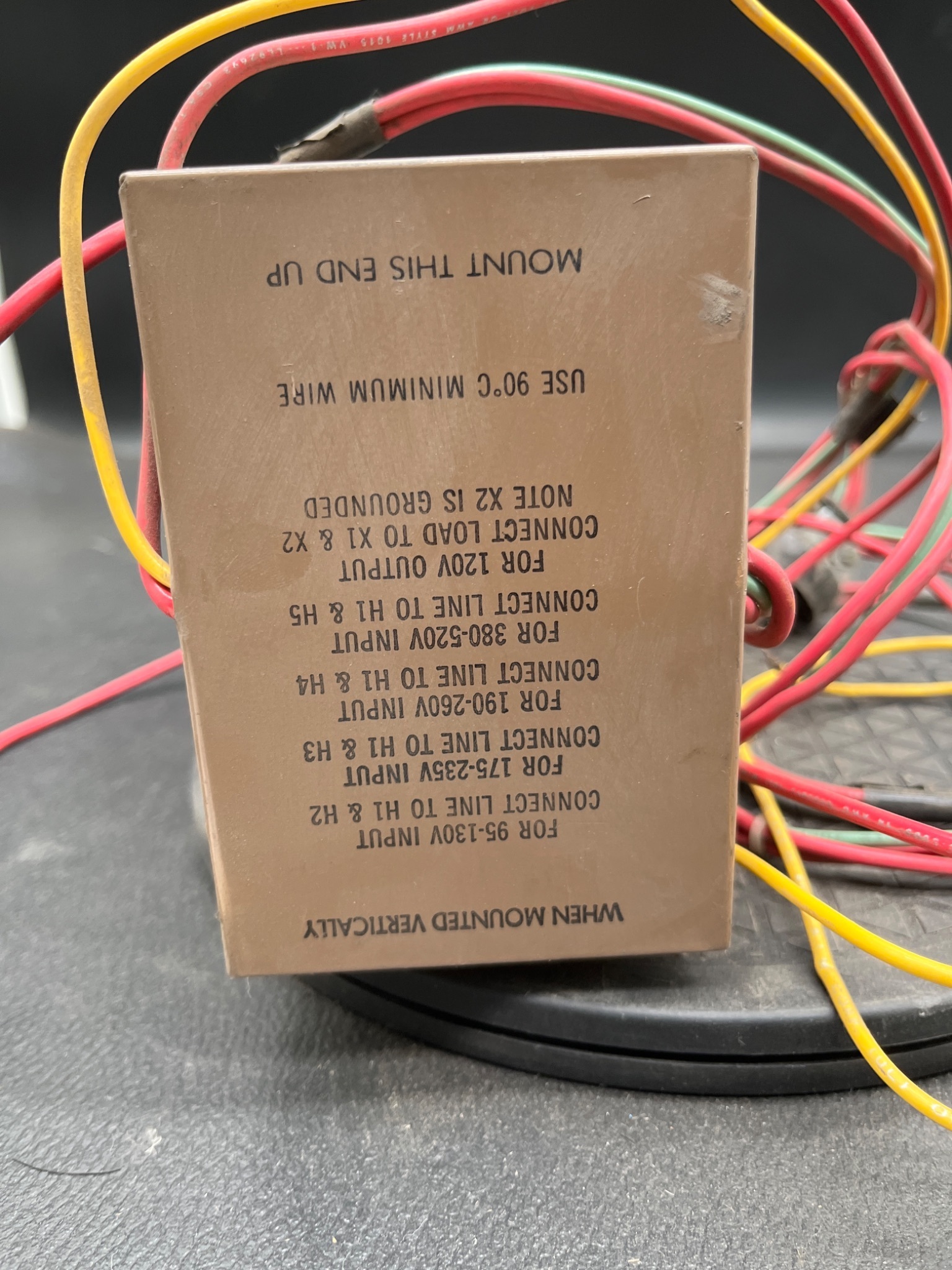 SOLA ELECTRIC 63‑23‑112‑4 Constant Voltage Transformer USED 3