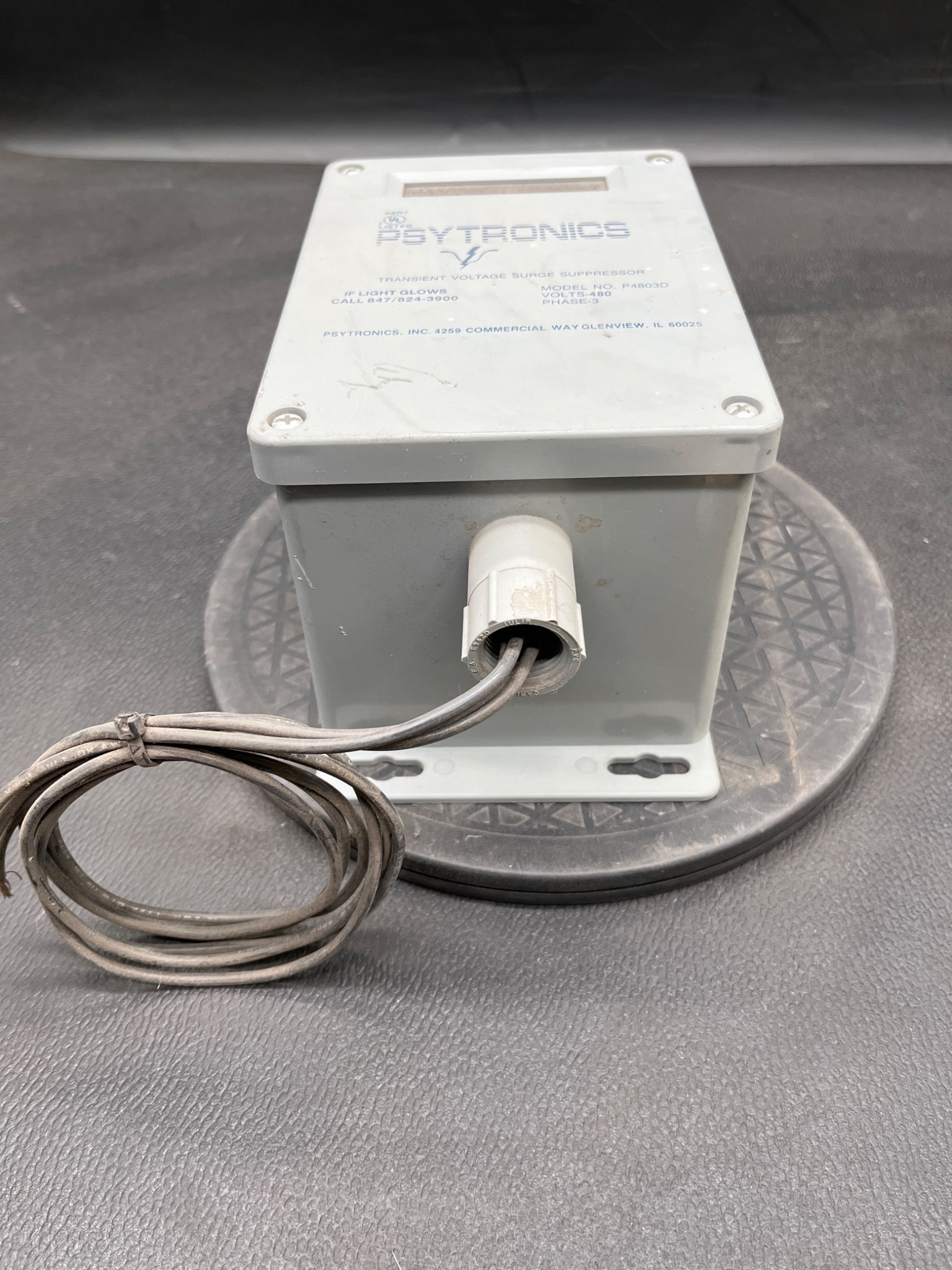 PSYTRONICS P4803D Transient Voltage Surge Suppressor USED 1