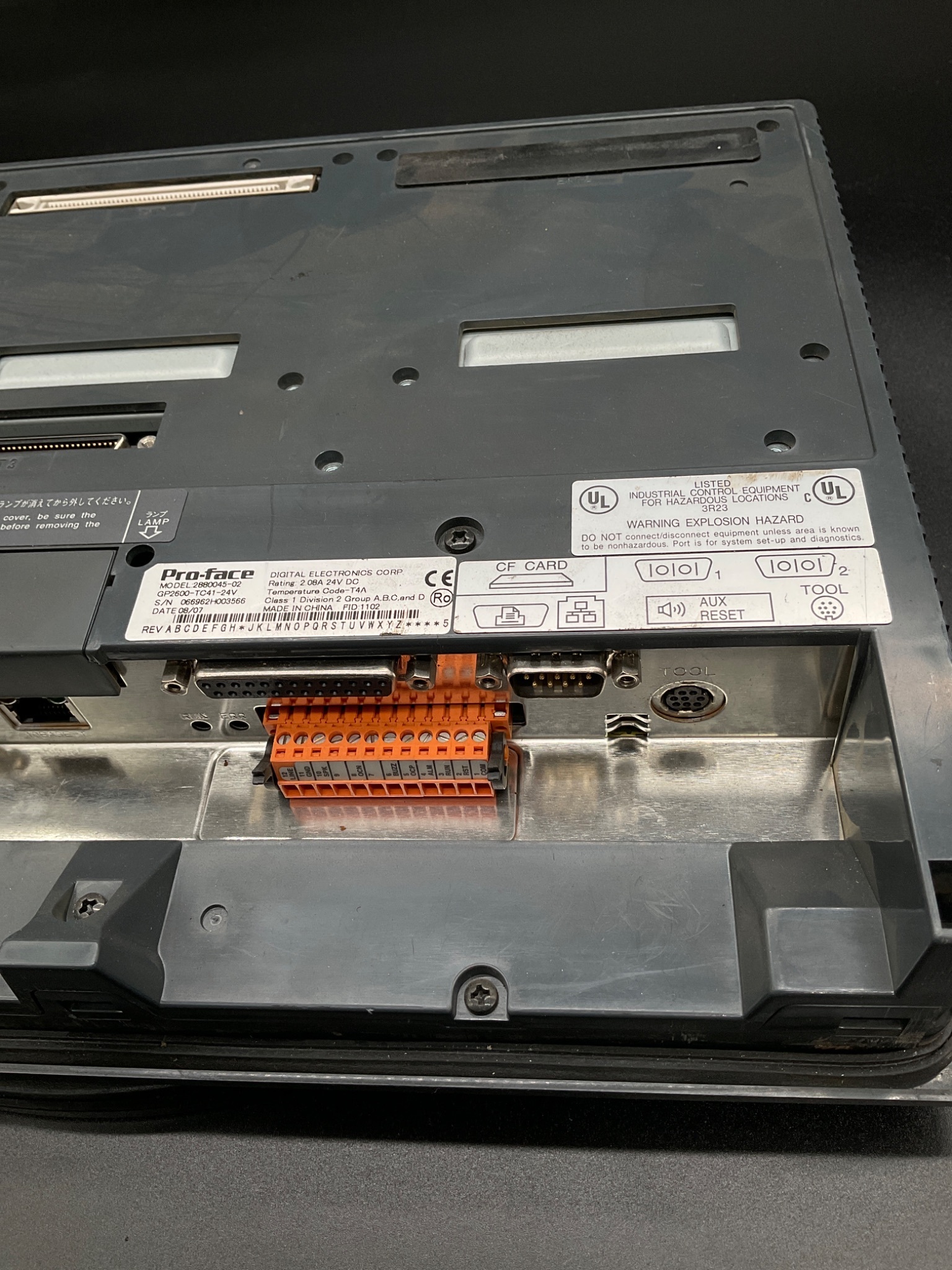 PRO‑FACE 2880045‑02 Operator Interface HMI USED 1