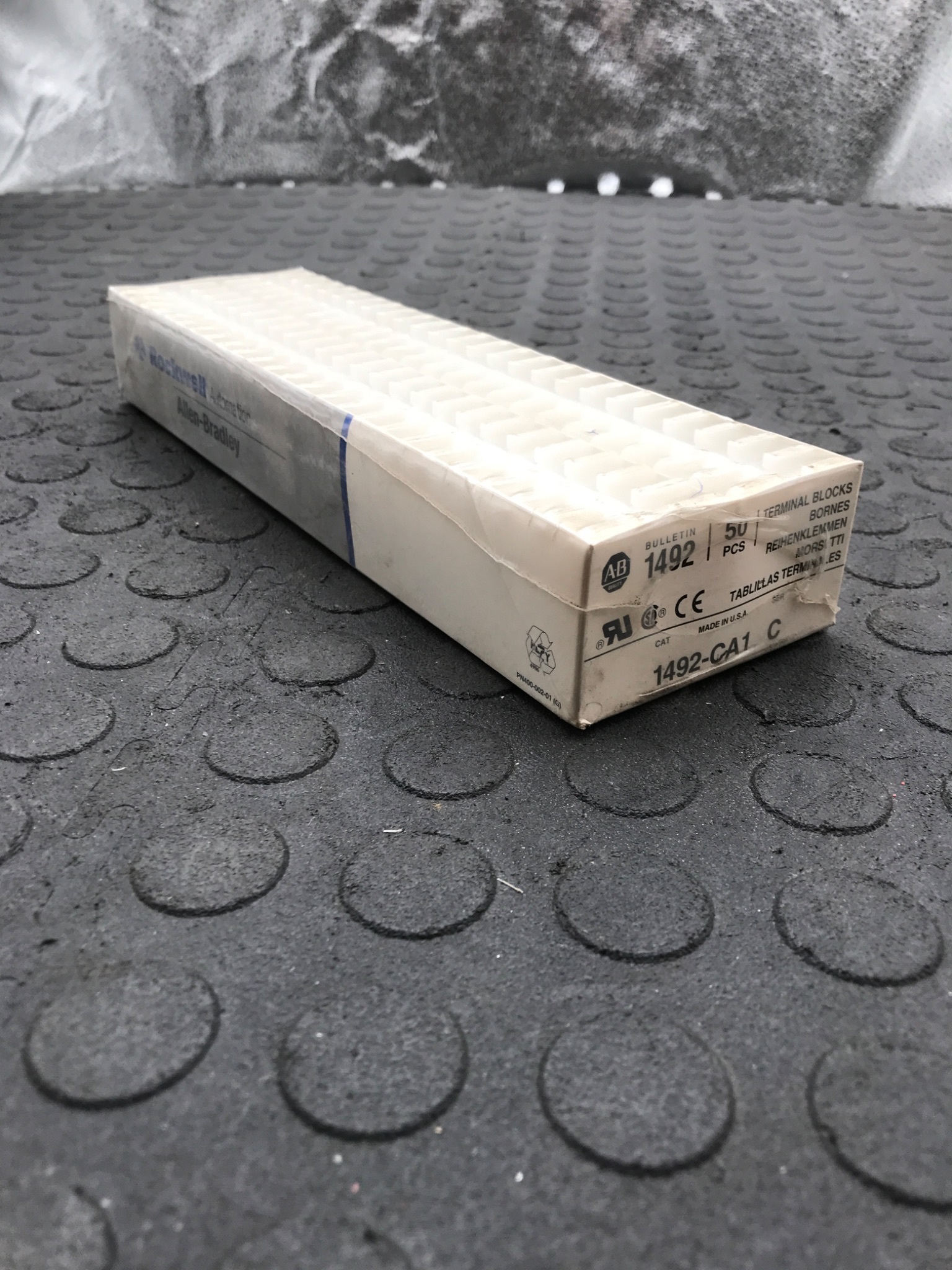 ALLEN‑BRADLEY 1492‑CA1 C Terminal Blocks NEW Box of 50 0