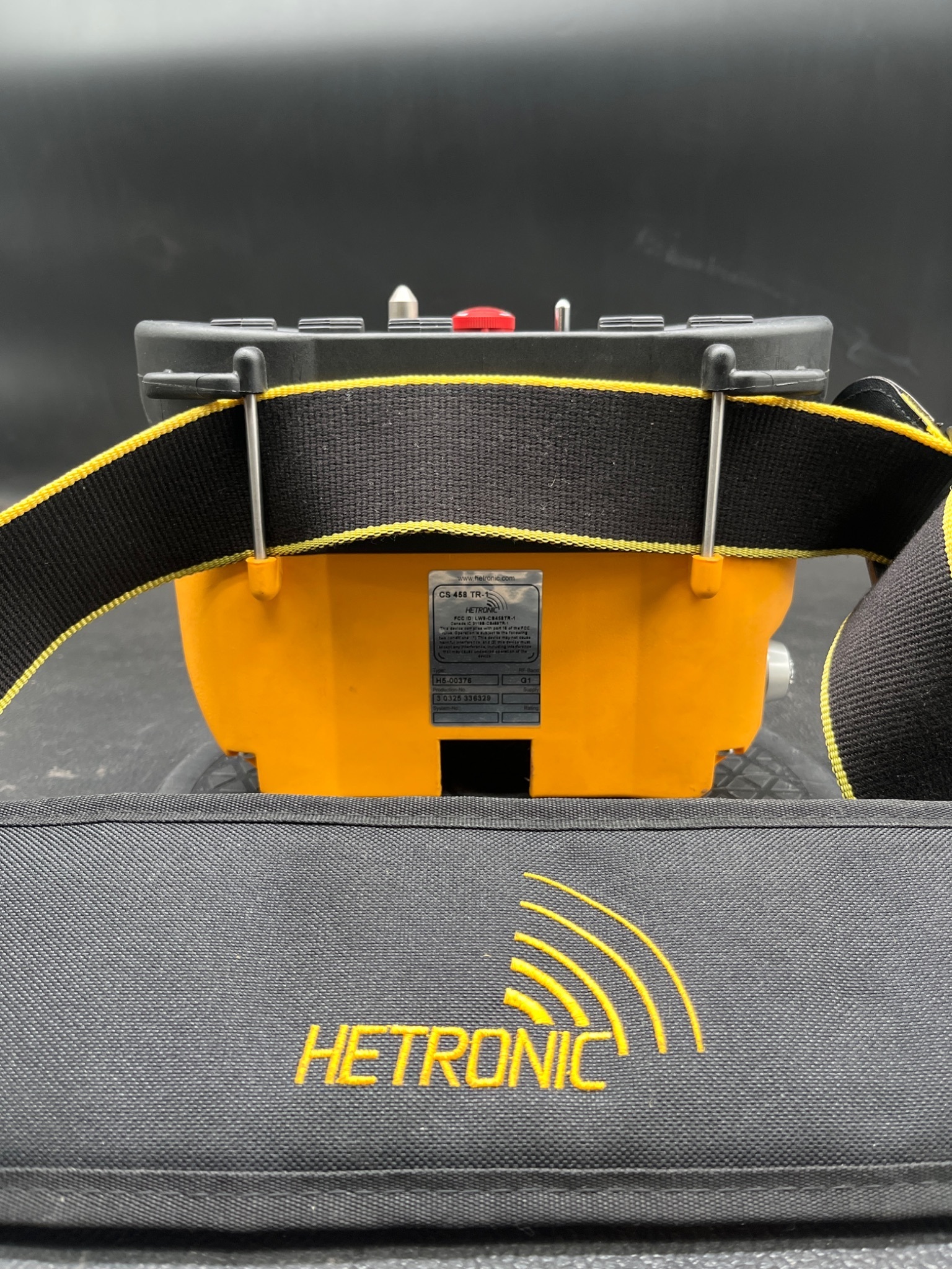HETRONIC CS 458 TR‑1 Radio Remote Control Transmitter USED 2