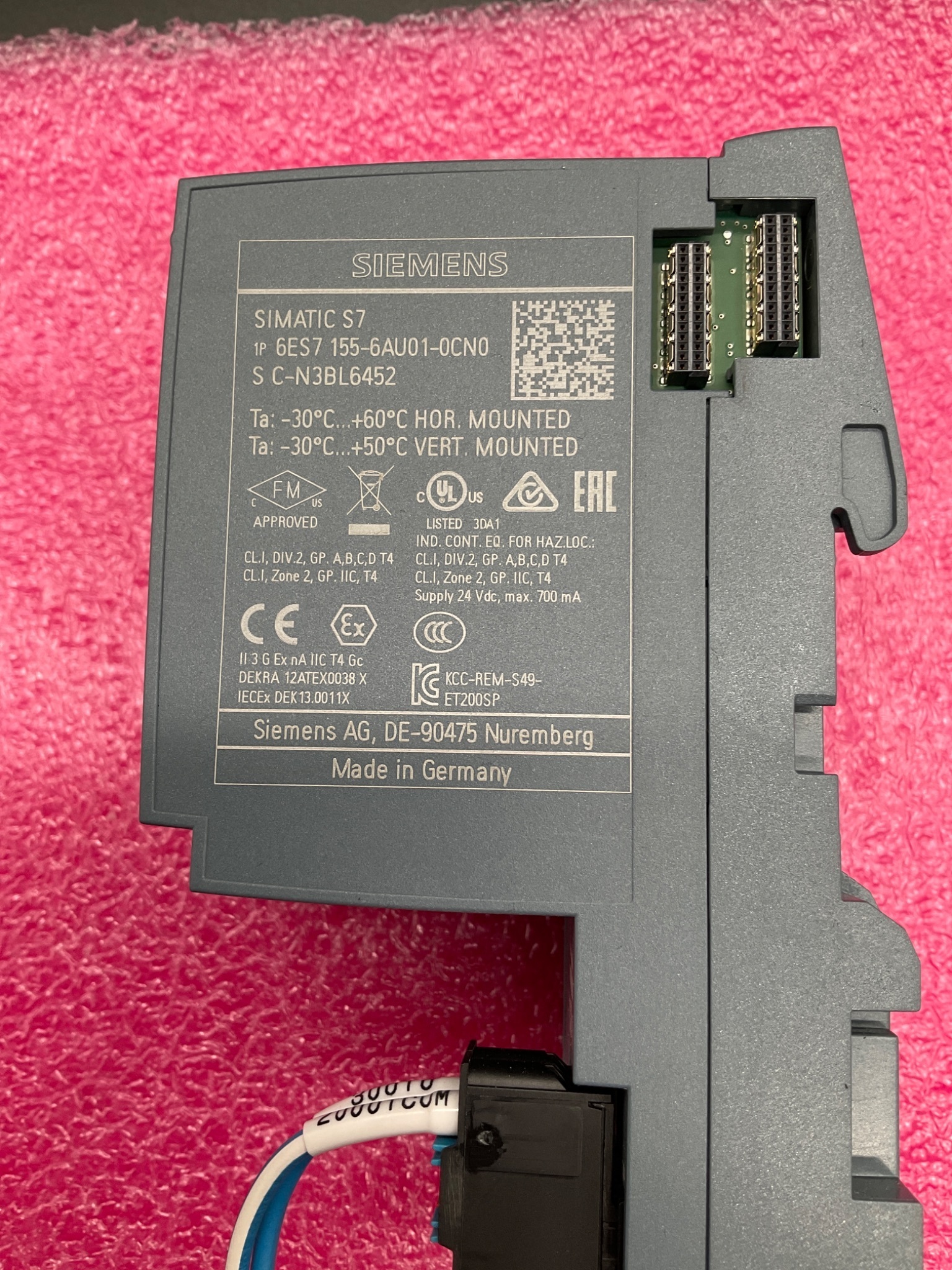 SIEMENS 6ES7 155‑6AU01‑0CN0 SIMATIC S7 ET 200SP Interface Module USED 1
