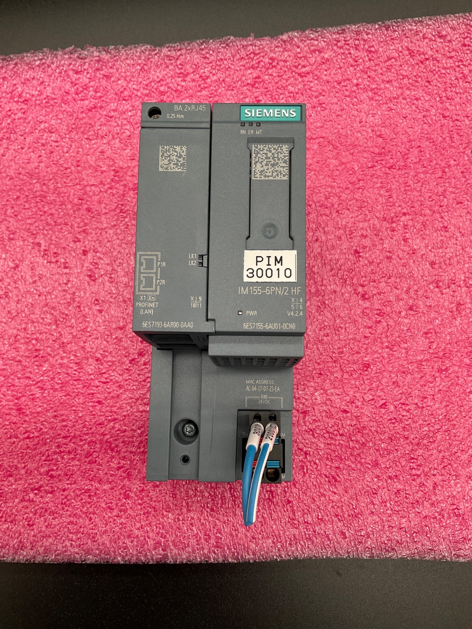 SIEMENS 6ES7 155‑6AU01‑0CN0 SIMATIC S7 ET 200SP Interface Module USED 4
