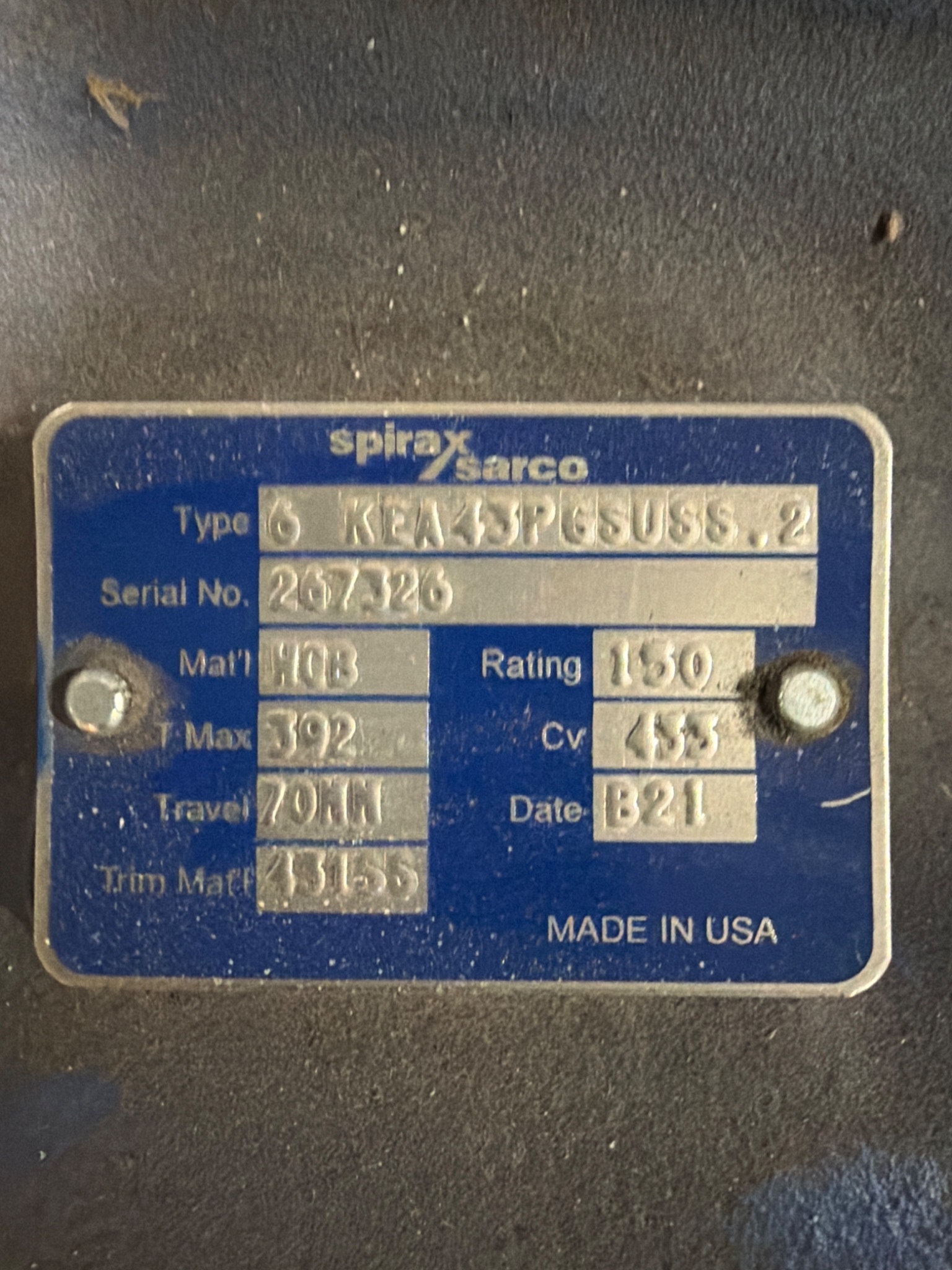 SPIRAX SARCO 6‑KEA43PGSUSS.2 Spira‑Trol Control Valve & SP500 Control Module NEW 1
