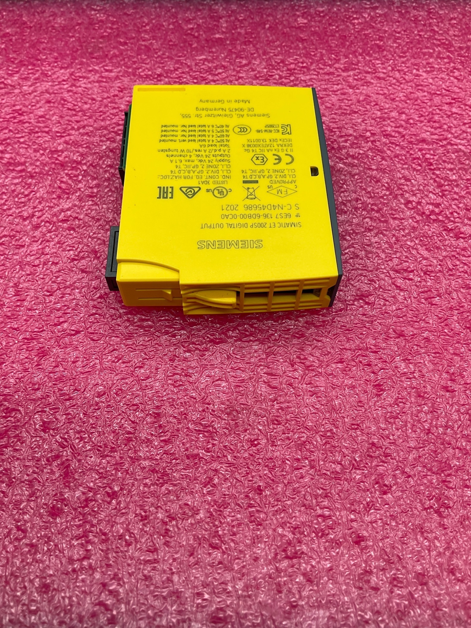 SIEMENS 6ES7 136‑6DB00‑0CA0 SIMATIC S7 ET 200SP Digital Output Module USED 3