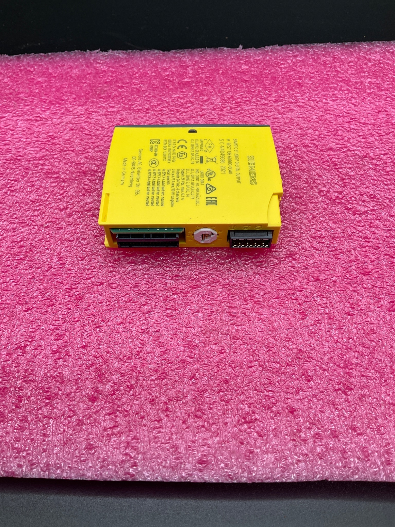 SIEMENS 6ES7 136‑6DB00‑0CA0 SIMATIC S7 ET 200SP Digital Output Module USED 4