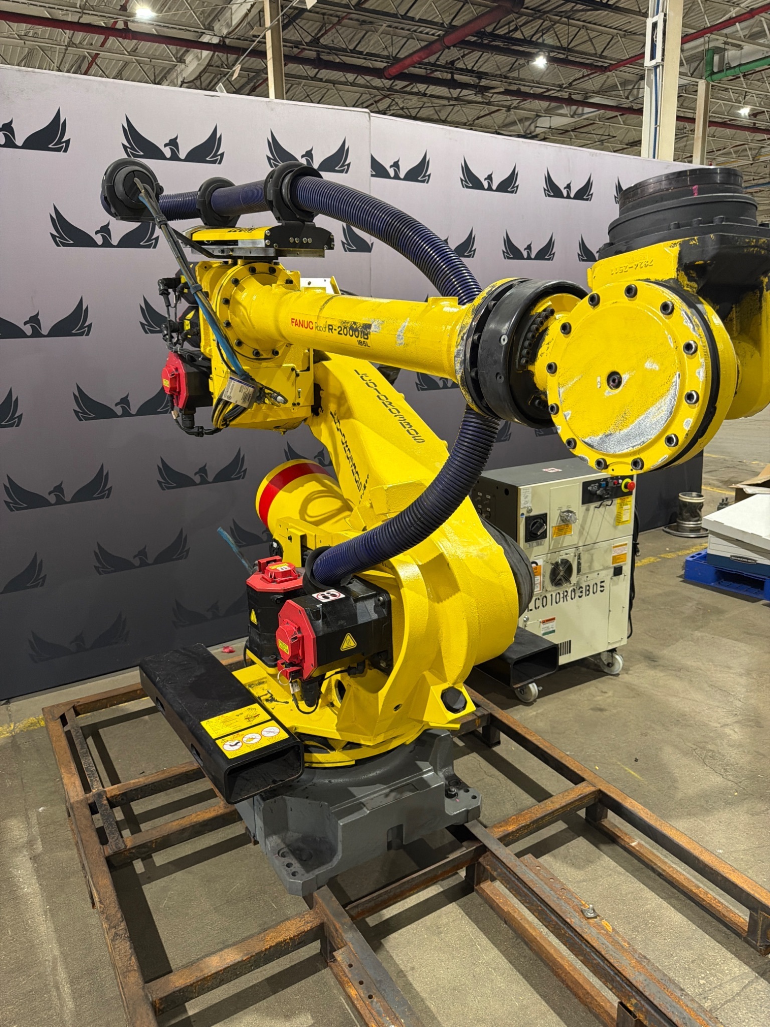 FANUC R‑2000iB/185L Complete w/ R‑30iB and Leoni Dress Pack USED 1