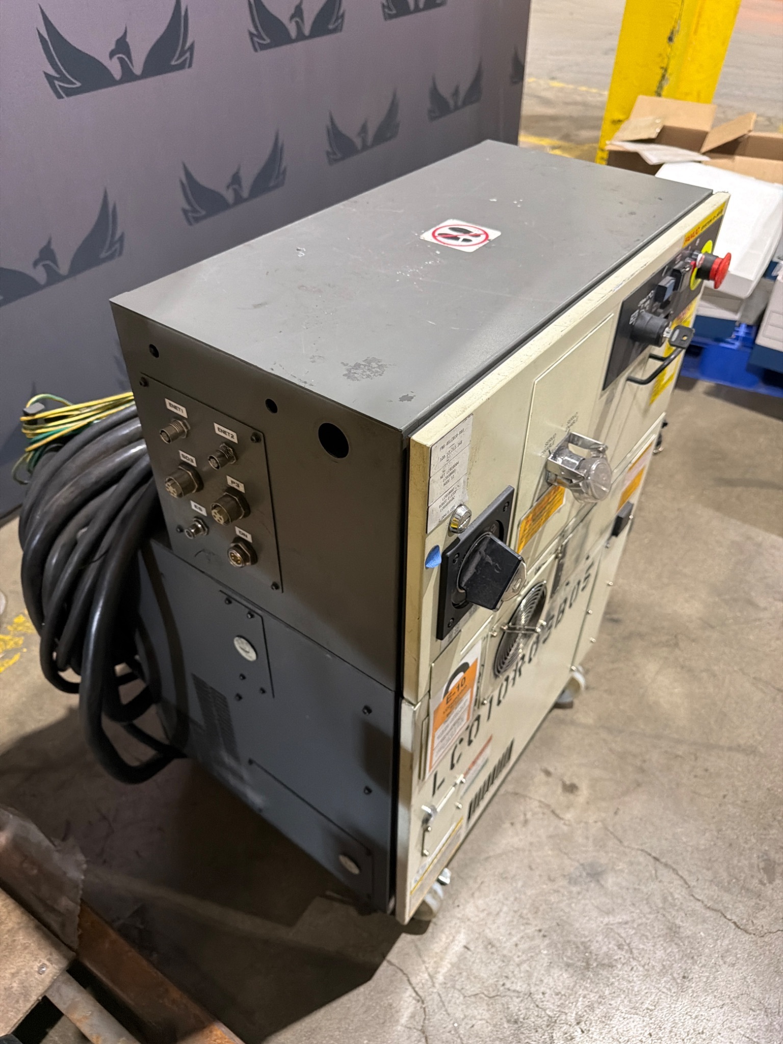 FANUC R‑2000iB/185L Complete w/ R‑30iB and Leoni Dress Pack USED 11