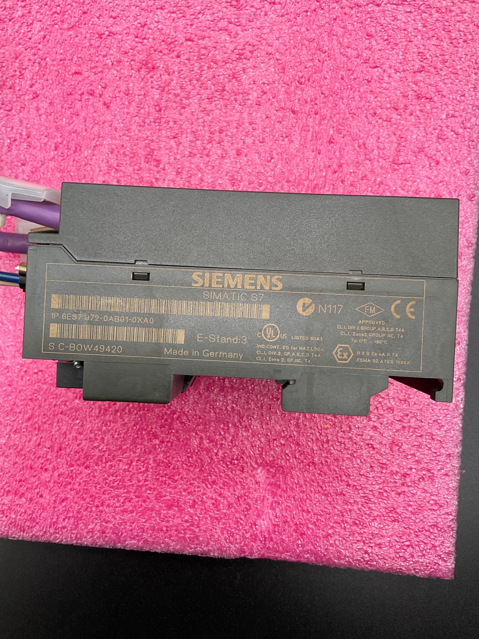 SIEMENS 6ES7 972‑0AB01‑0XA0 SIMATIC S7 PROFIBUS Repeater USED 4