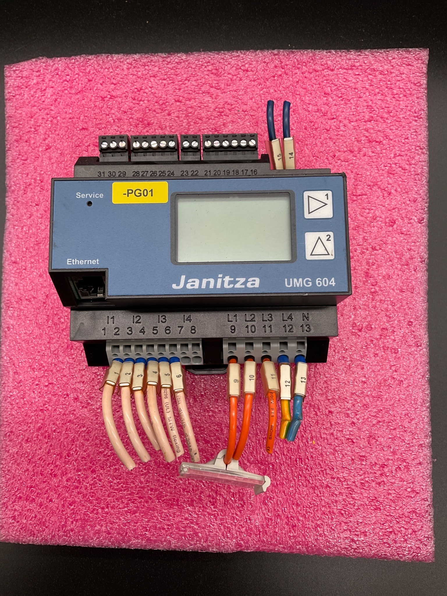 JANITZA UMG604‑E Power Quality Analyzer USED 0