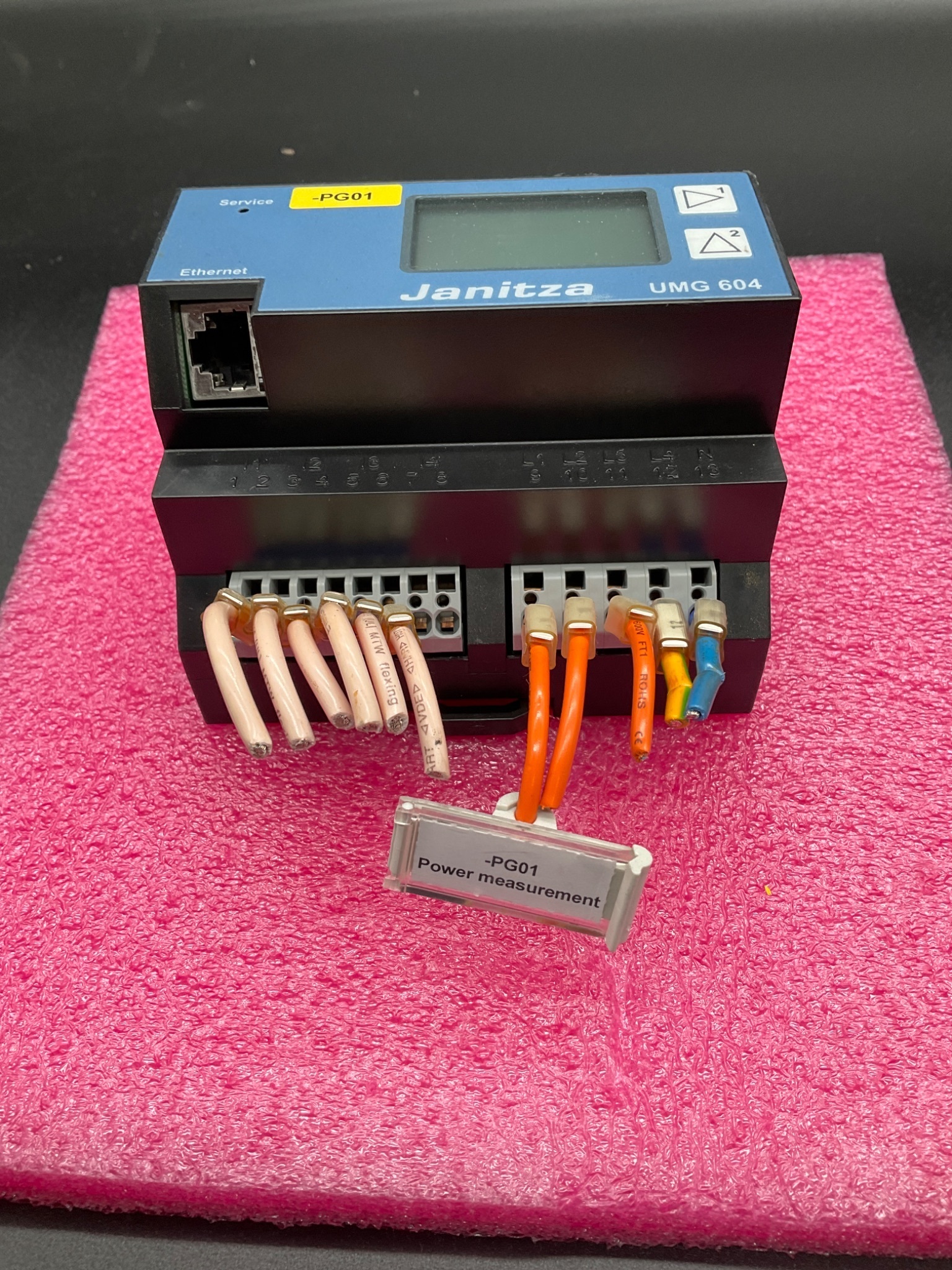 JANITZA UMG604‑E Power Quality Analyzer USED 1