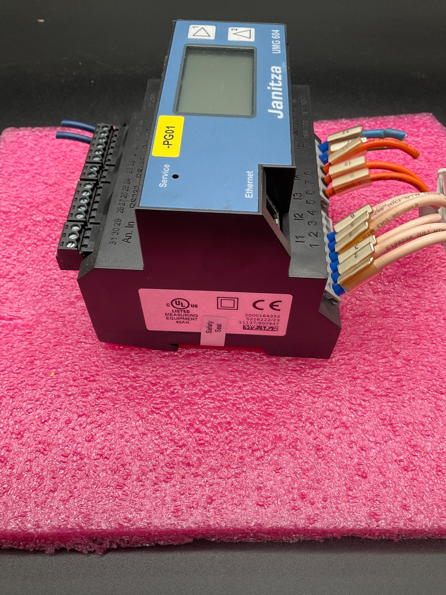 JANITZA UMG604‑E Power Quality Analyzer USED 4