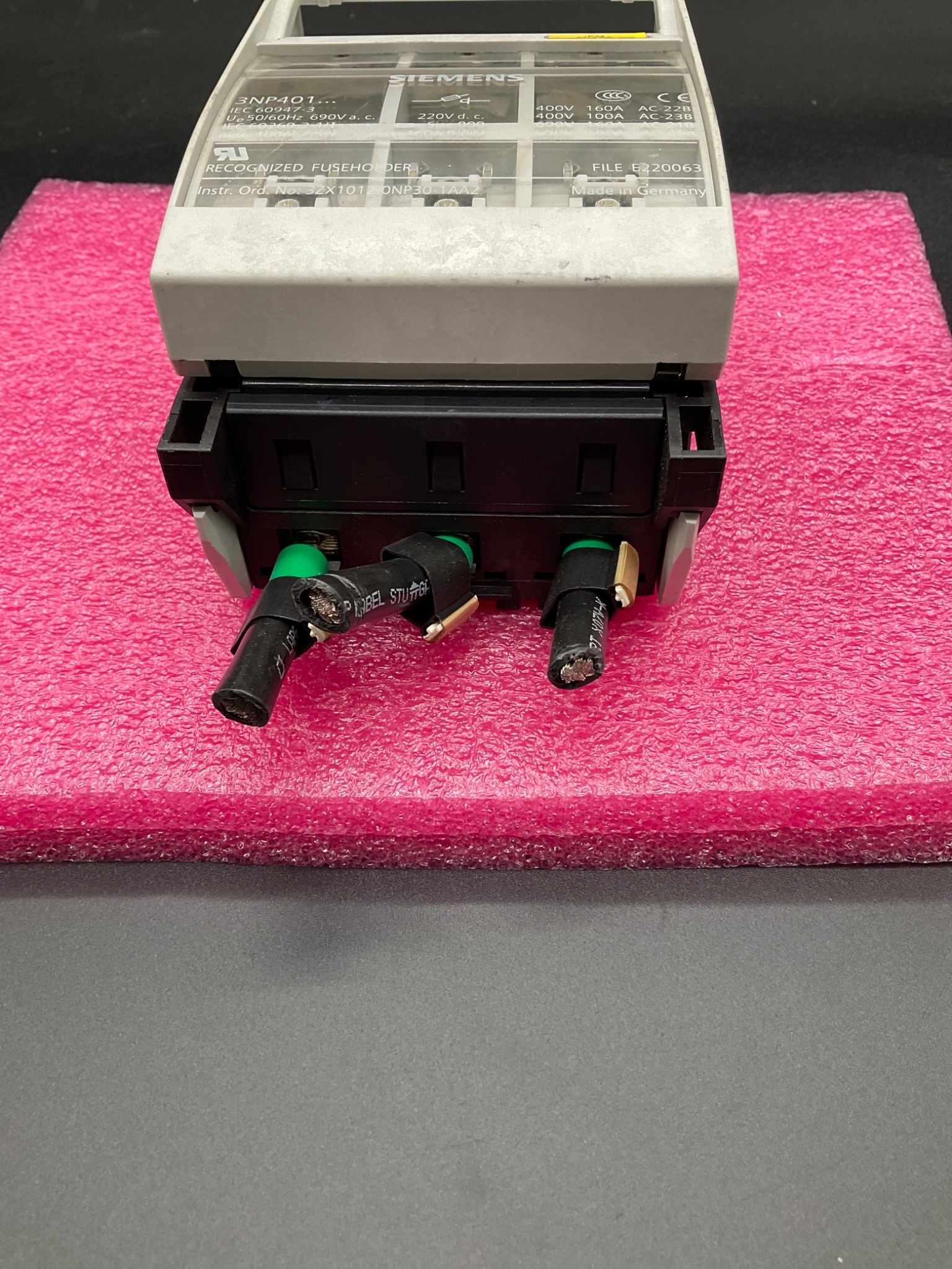 SIEMENS 3NP401 Fuse Switch USED 4