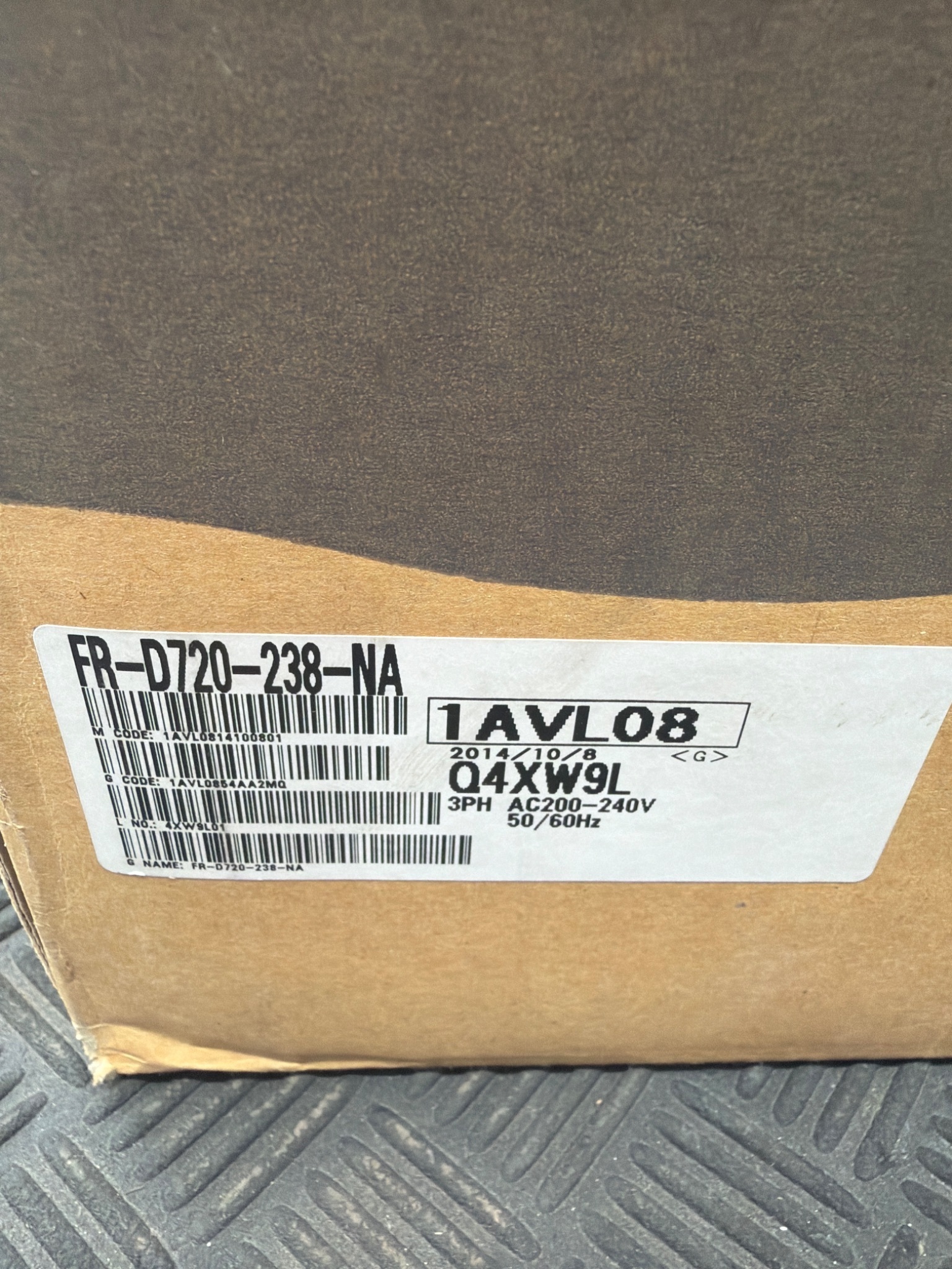 MITSUBISHI ELECTRIC FR‑D720‑238‑NA Variable Frequency Inverter Drive NEW 1