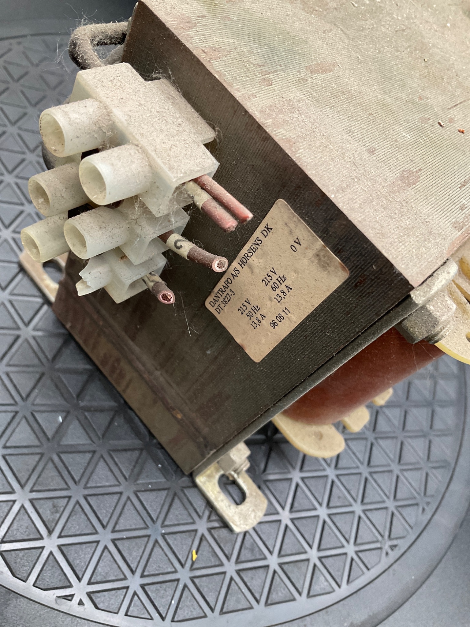 DANTRAFO DT3827‑3 Industrial Control Transformer USED 2
