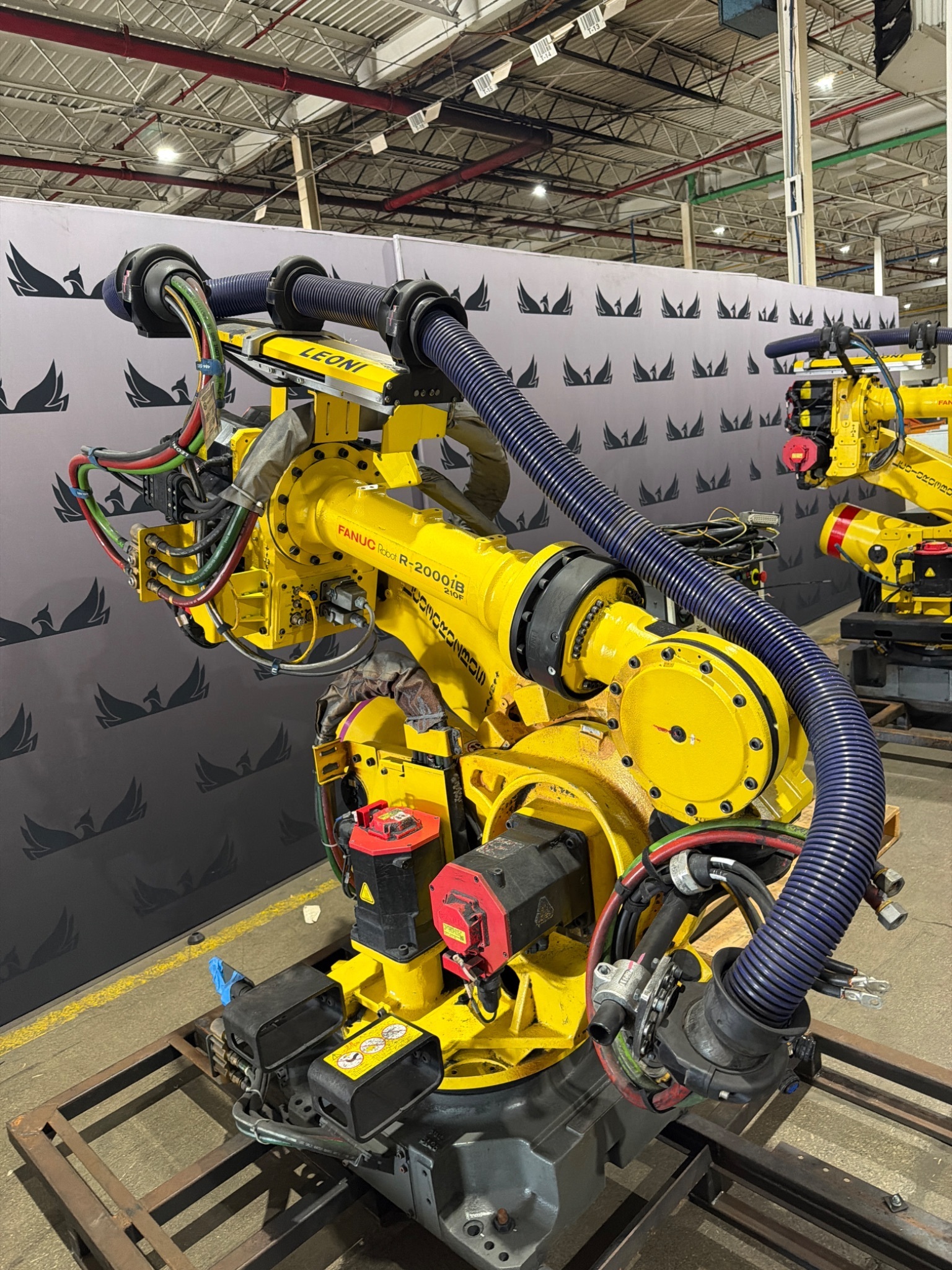 FANUC R‑2000iB/210F Complete with R‑30iB Controller and Leoni Dress Pack USED 2