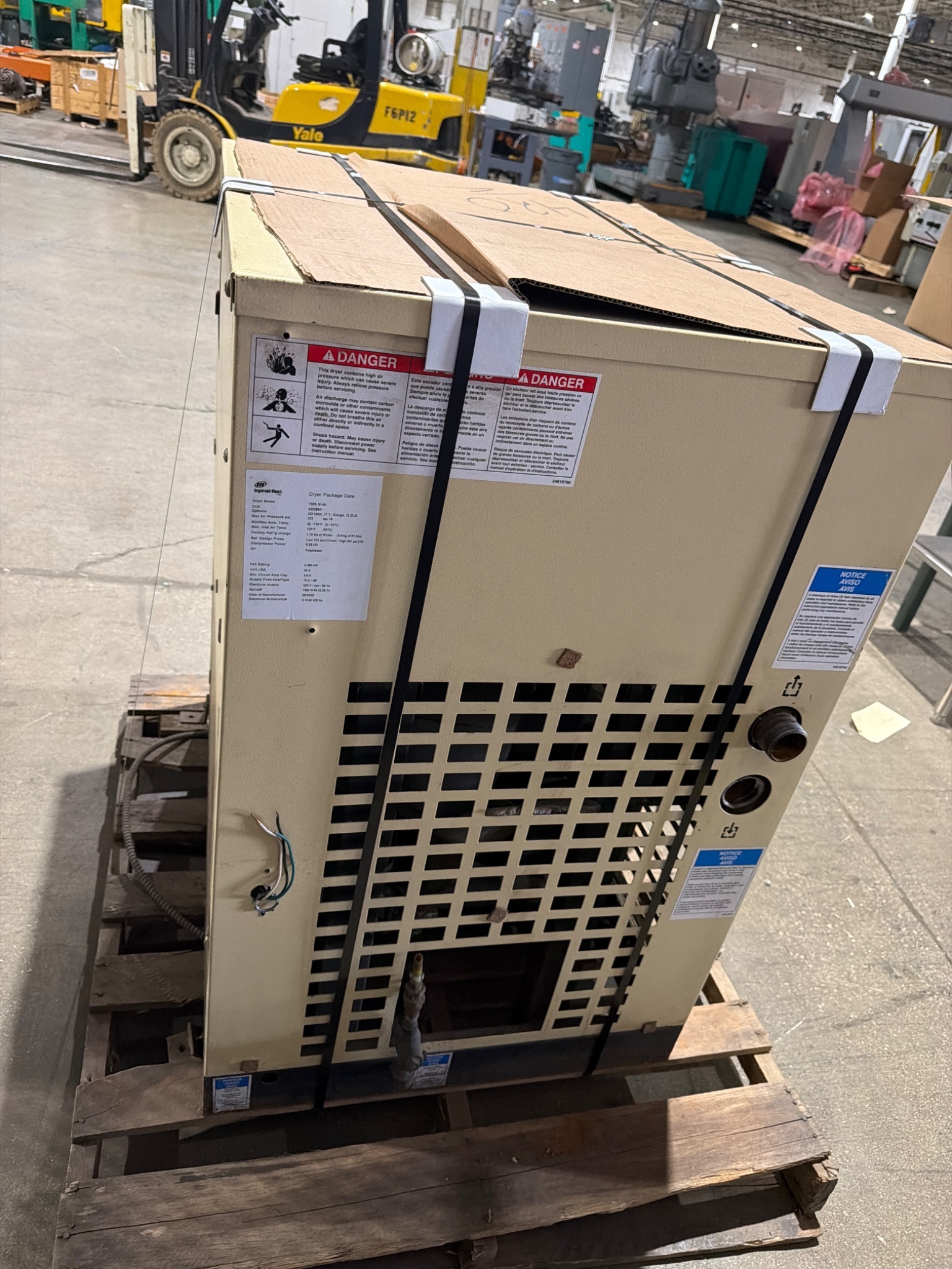 INGERSOLL RAND TMS 0140 Refrigerated Air Dryer USED 3