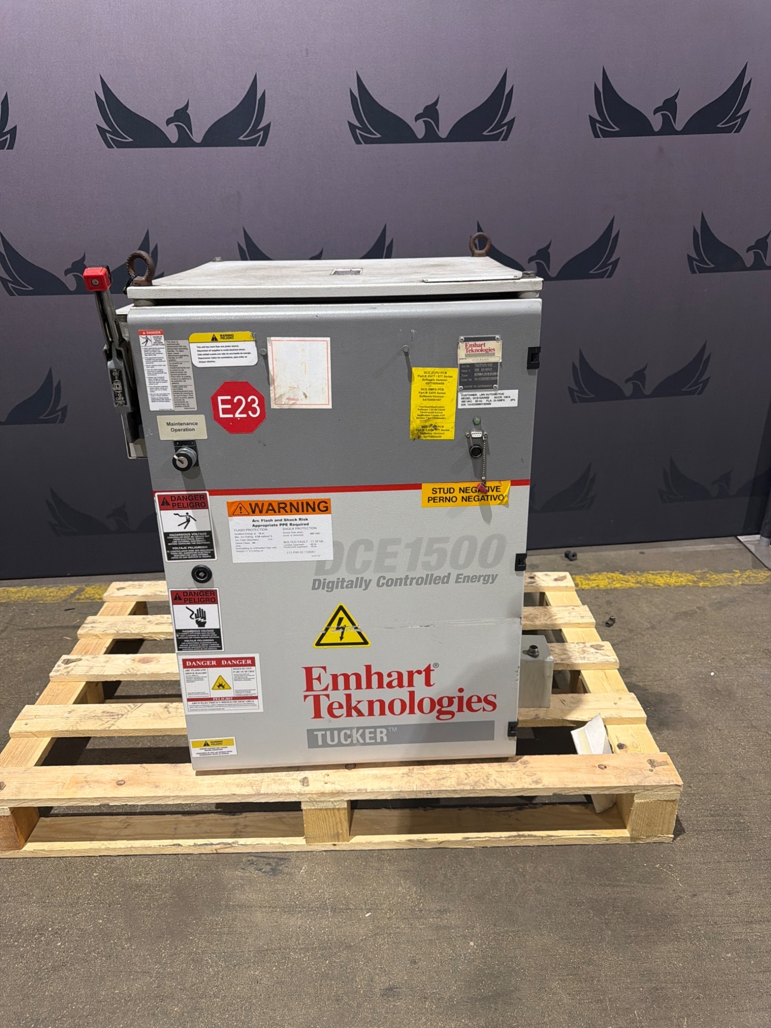 EMHART DCE15AREB Stud Welding Inverter USED 0