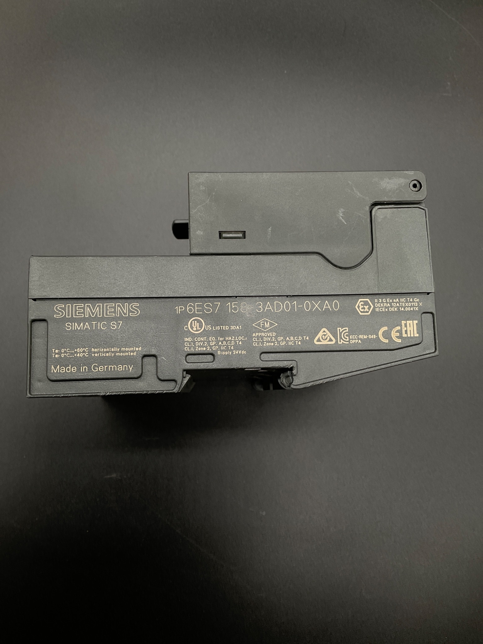 SIEMENS 6ES7 158‑3AD01‑0XA0 SIMATIC S7 Interface Module USED 4