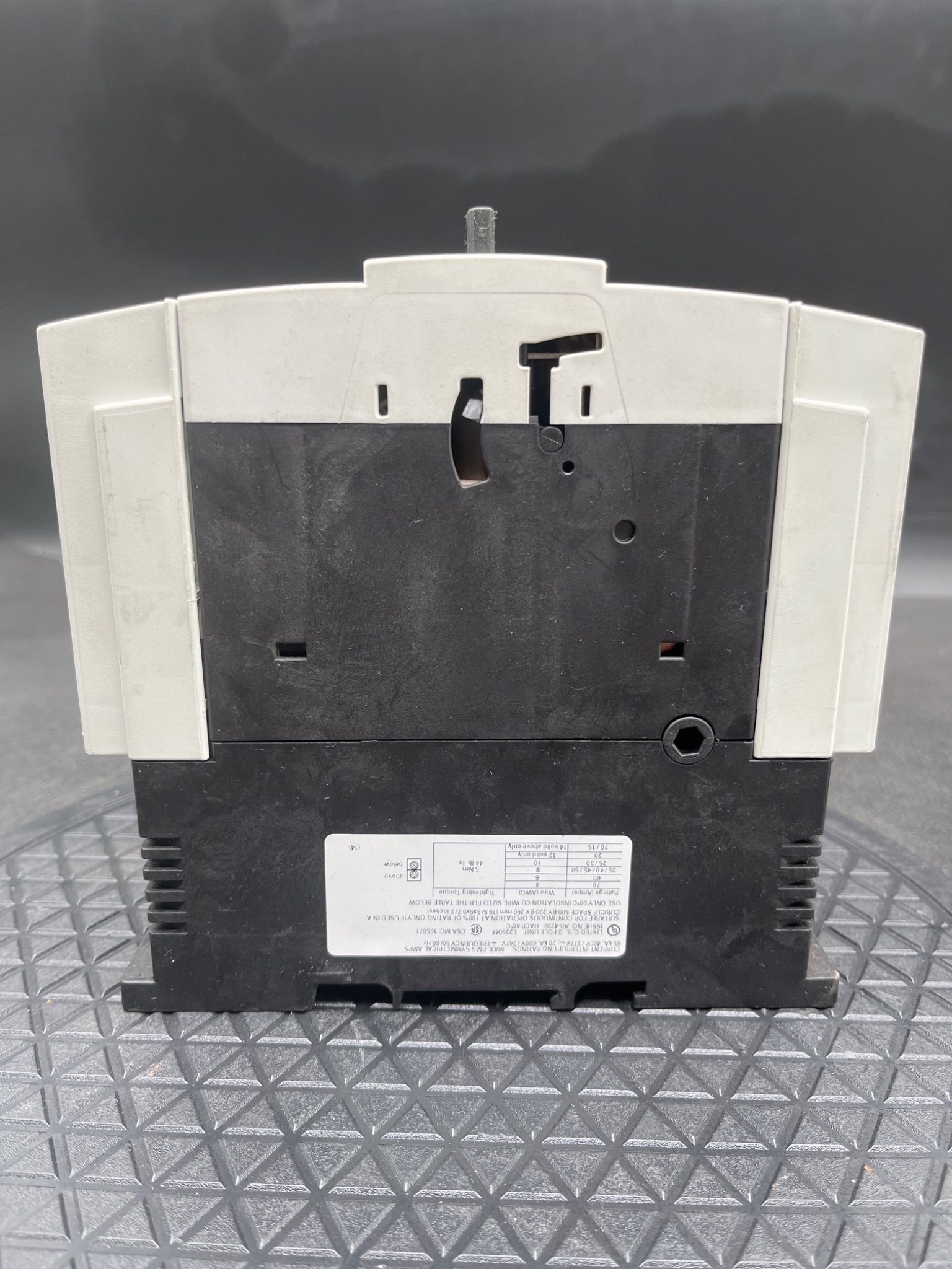 SIEMENS 3RV1742‑5LD10 Motor Protection Circuit Breaker USED 2