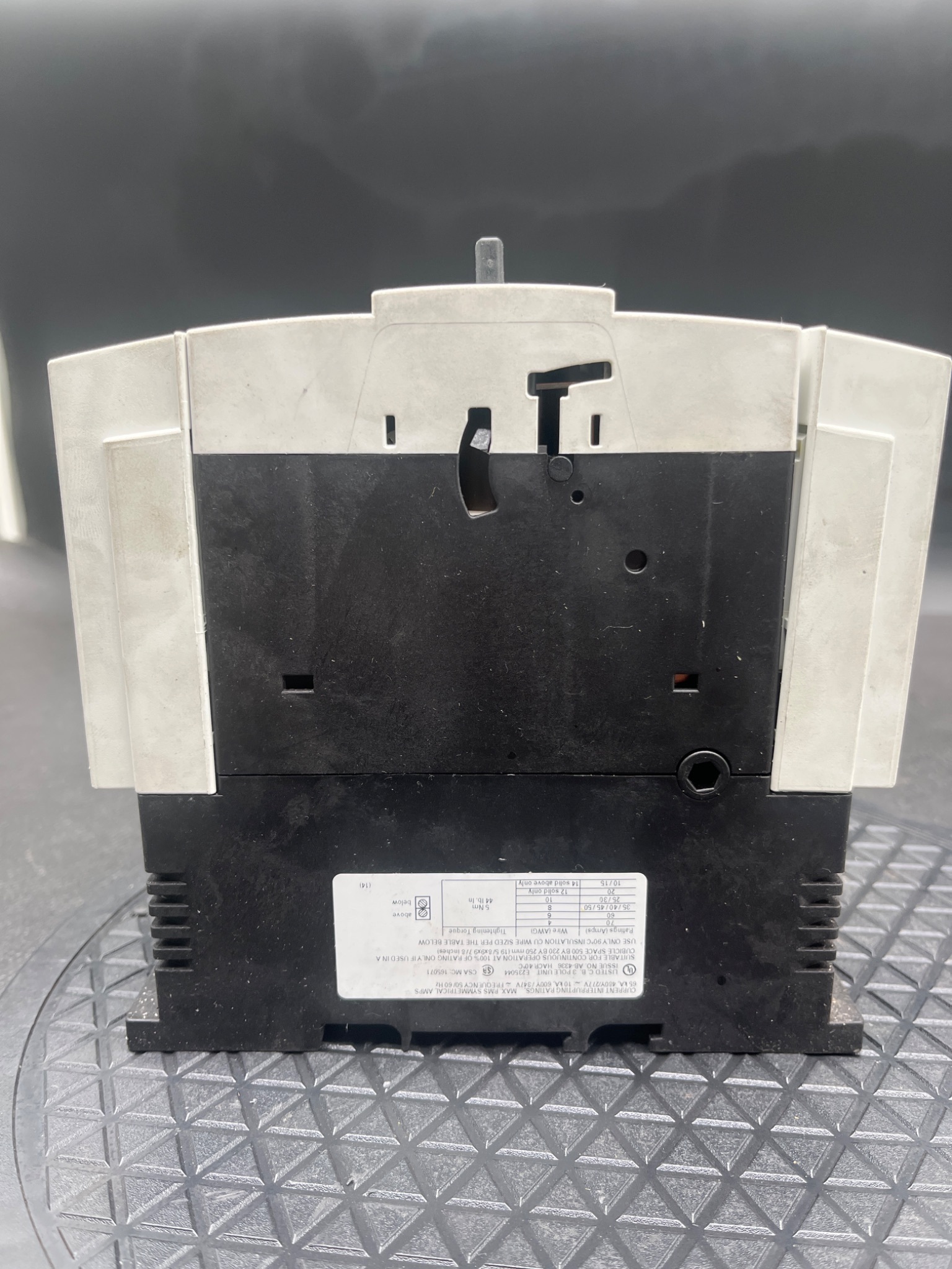 SIEMENS 3RV1742‑5QD10 Motor Protection Circuit Breaker USED 4