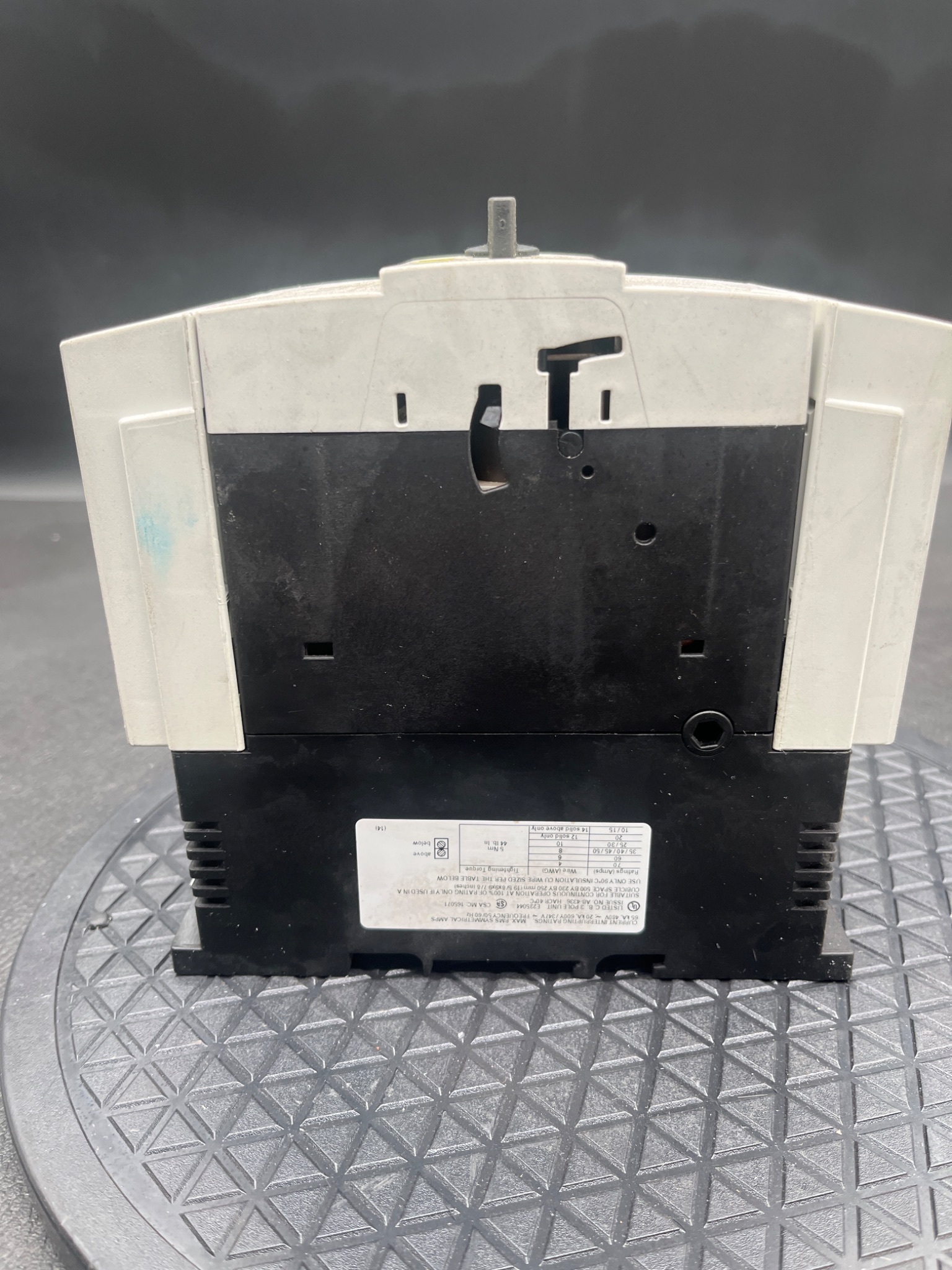 SIEMENS 3RV1742‑5CD10 Motor Protection Circuit Breaker USED 3